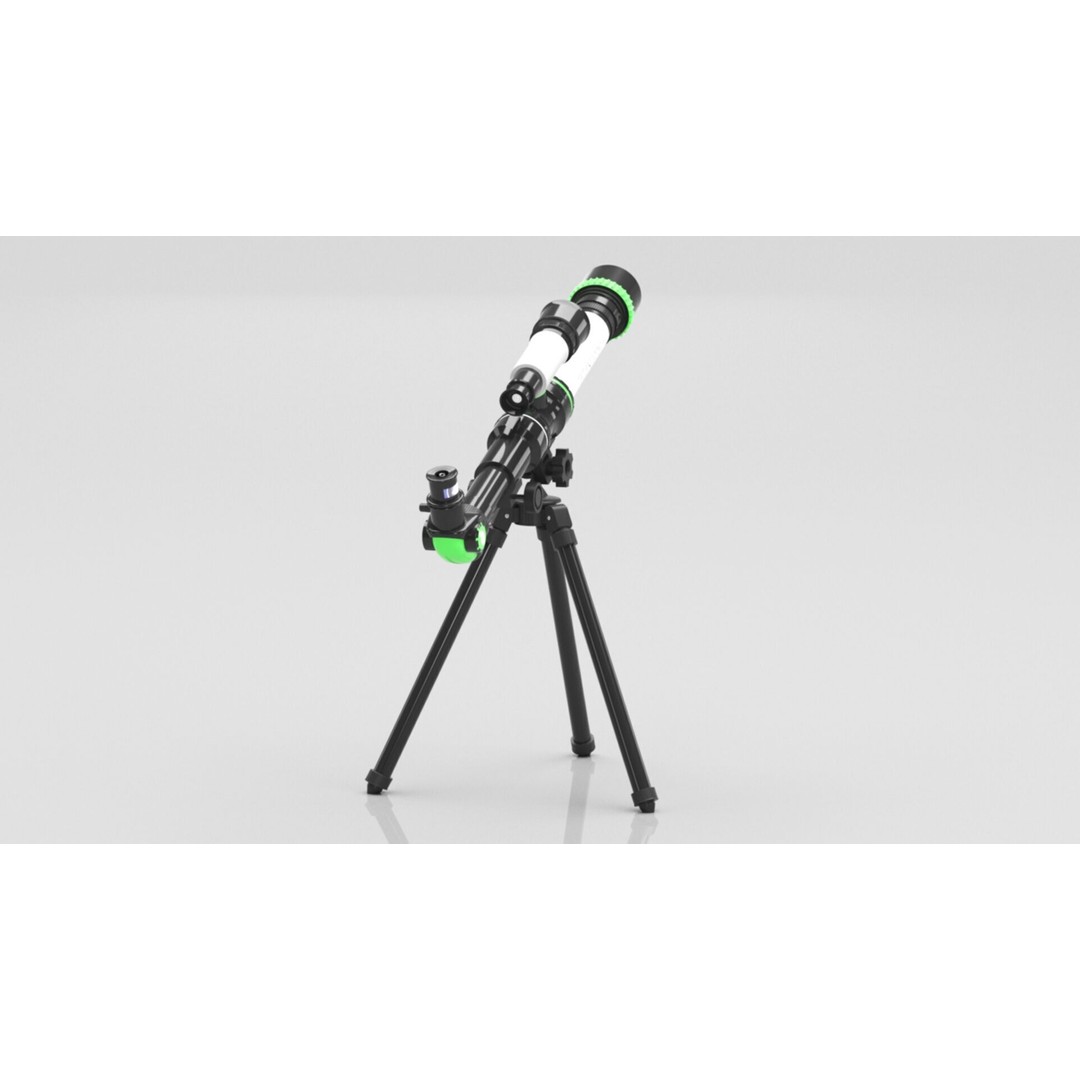 ToyerBee Kids Toy Telescope 3D Model – Low Poly PBR Game Asset, FBX - View 10