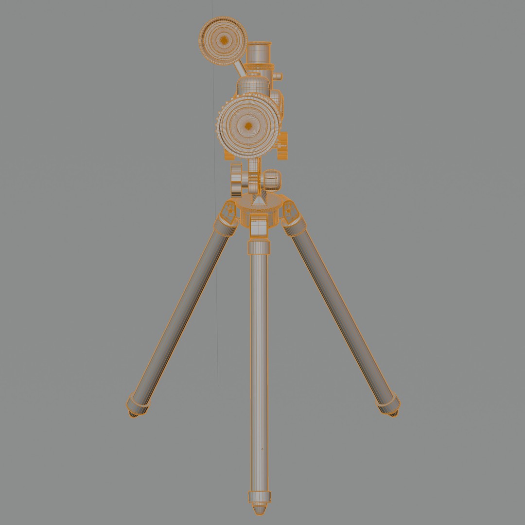 ToyerBee Kids Toy Telescope 3D Model – Low Poly PBR Game Asset, FBX - View 20