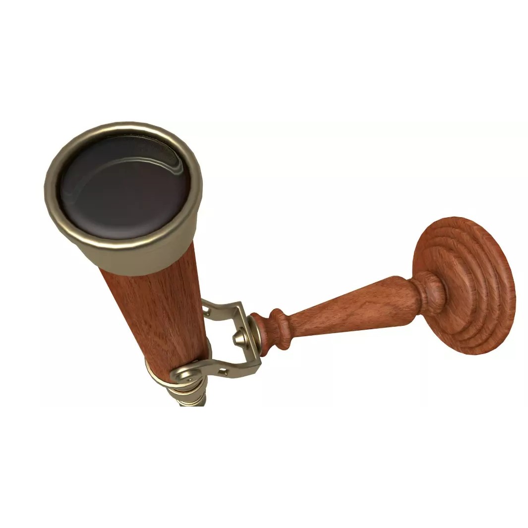 Telescopes 3D Model – High-Quality PBR Asset, FBX, OBJ, Blender - View 22