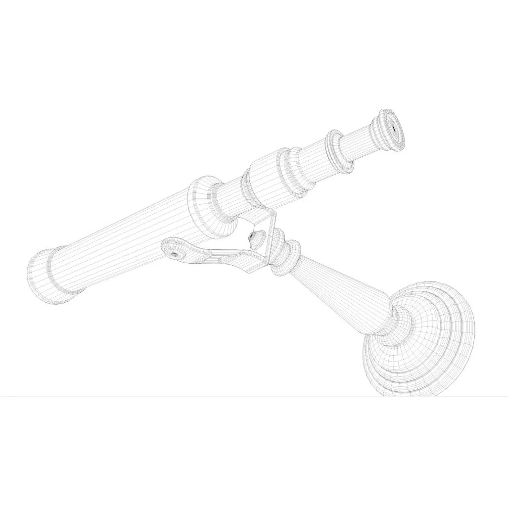 Telescopes 3D Model – High-Quality PBR Asset, FBX, OBJ, Blender - View 24