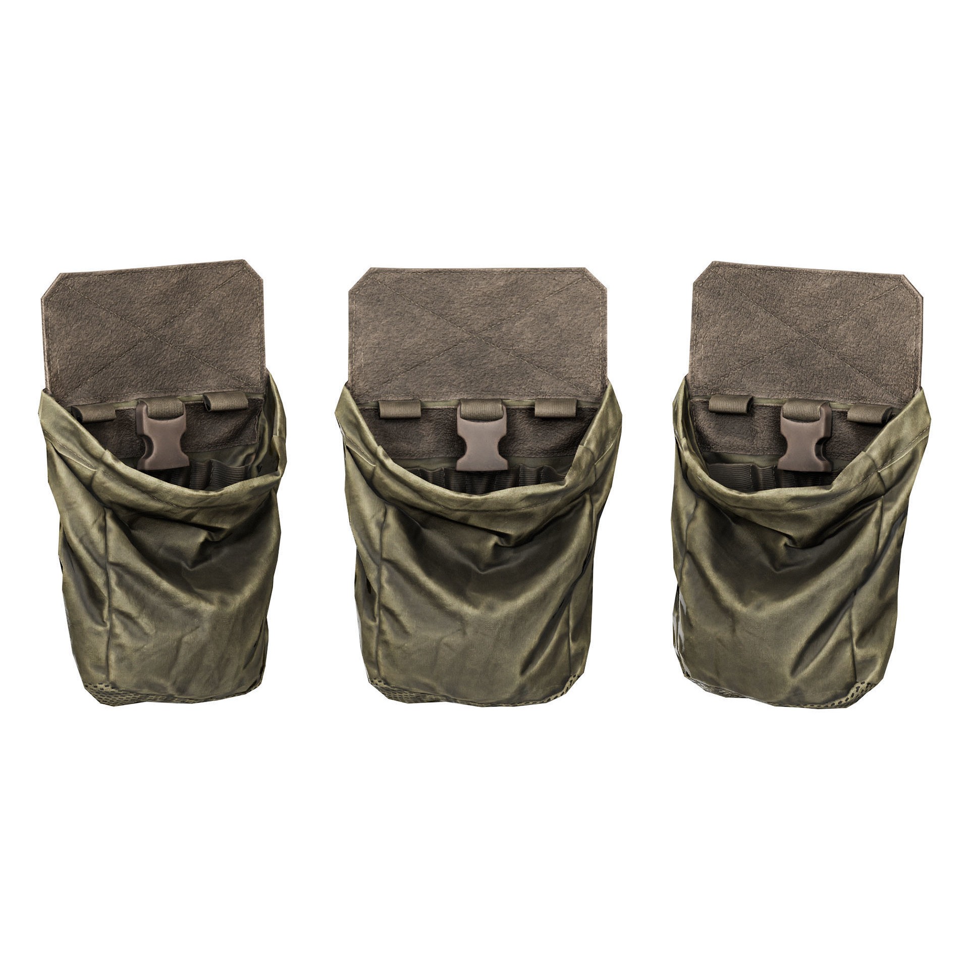 ADA Military Pouches Bundle 01 - Low-Poly Game-Ready 3D Model - View 5