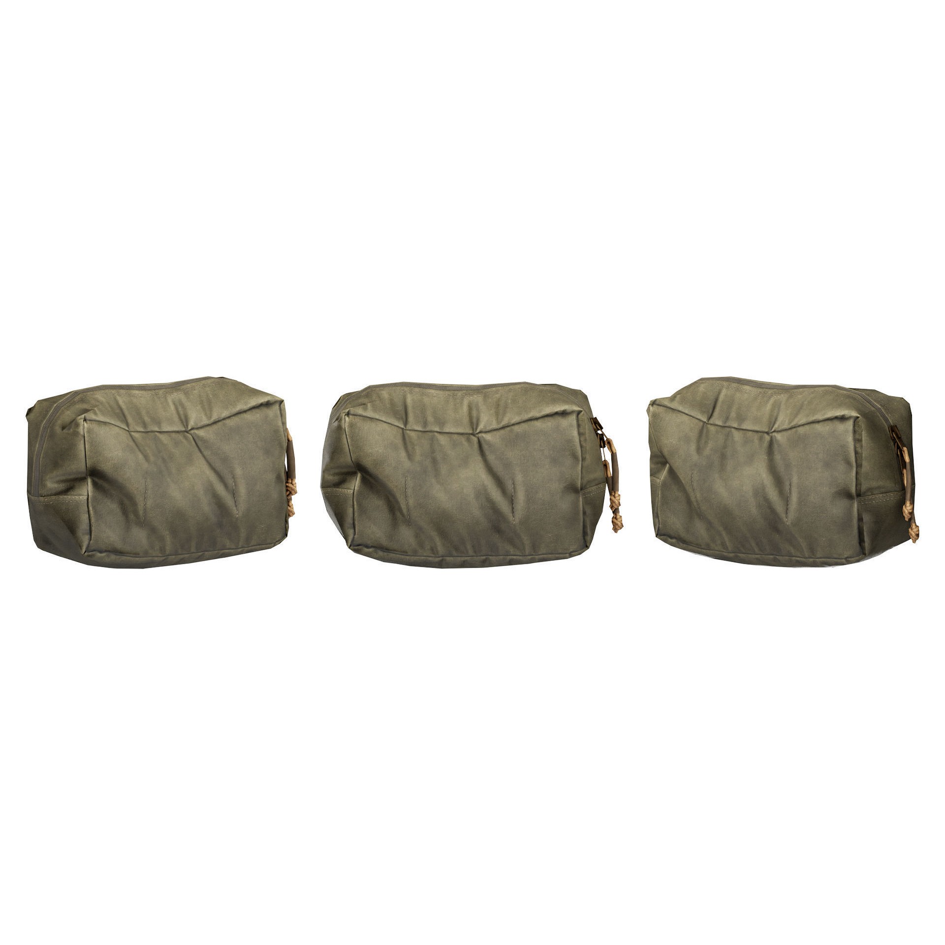 ADA Military Pouches Bundle 01 - Low-Poly Game-Ready 3D Model - View 6