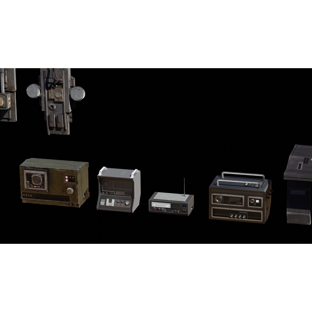 Star Wars Vehicles 3D Model – Low Poly Sci-Fi Collection, FBX, Blender - View 10