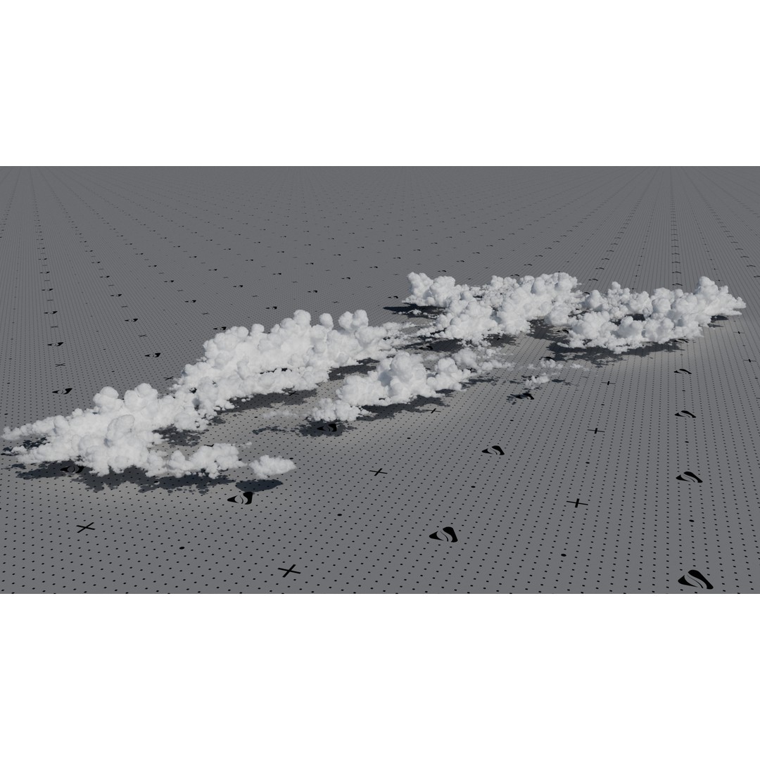 Cumulonimbus Cloud Field 3D Model – Ultra-High Resolution VDBs for Realistic Skies - View 7