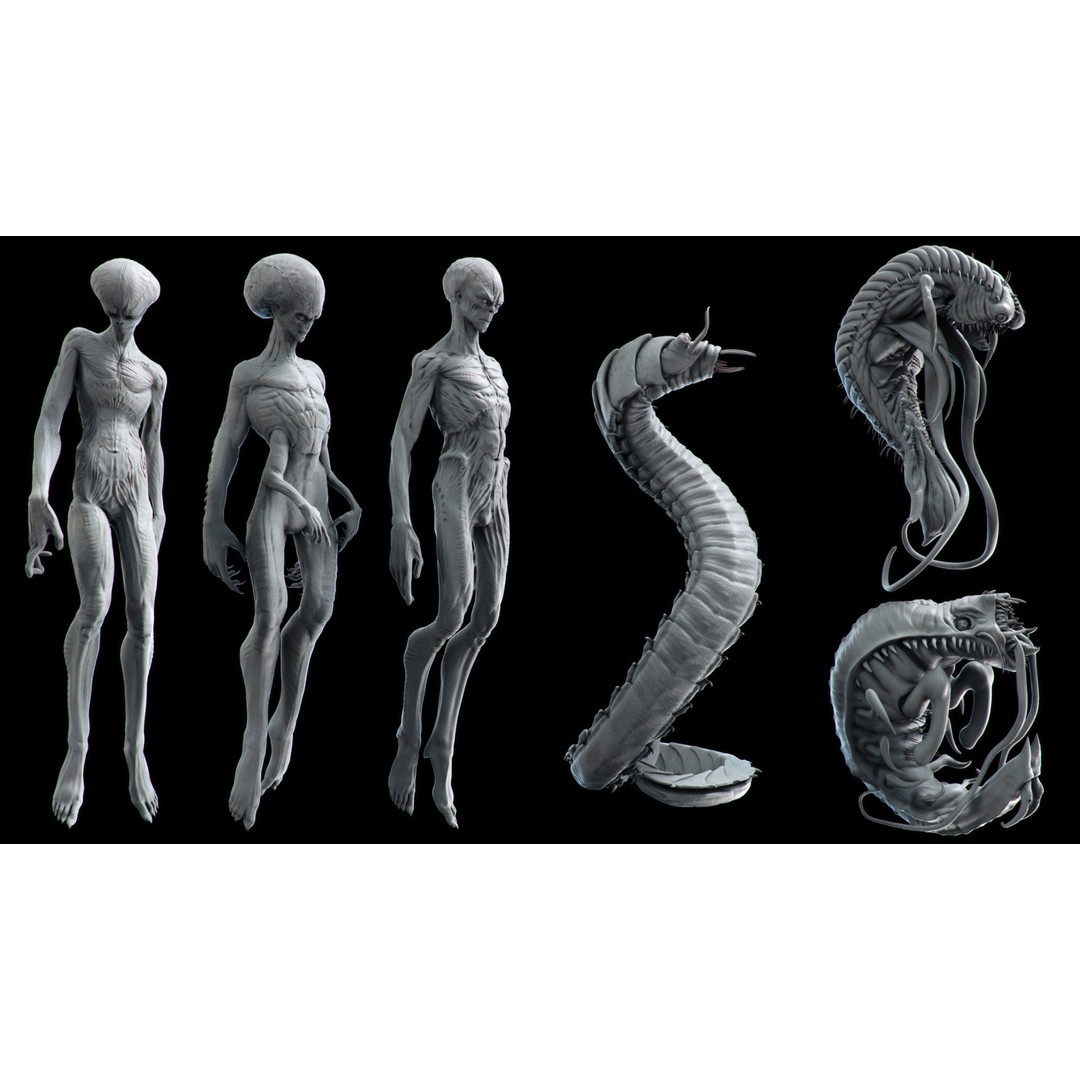 Cryo Capsules 3D Model – Sci-Fi Laboratory Asset, OBJ - View 3