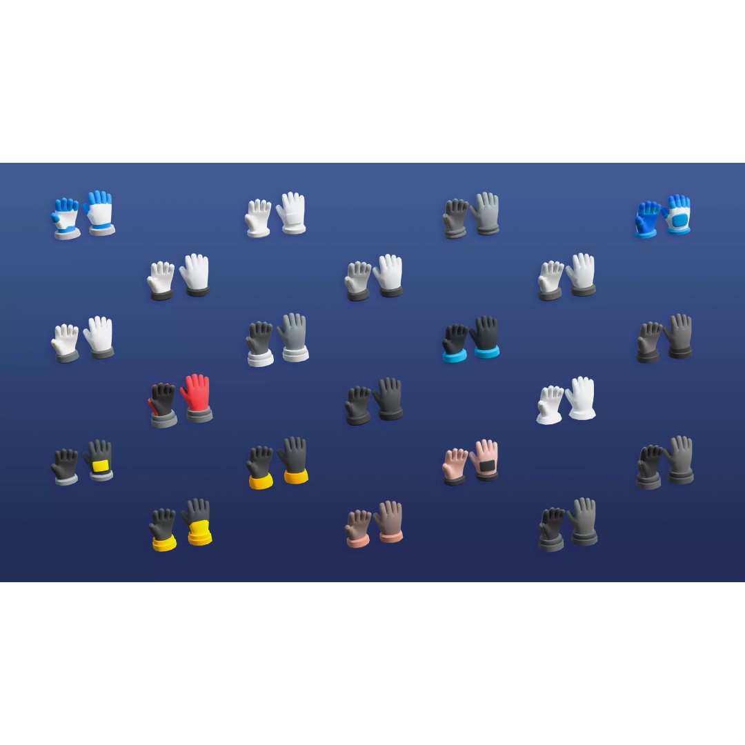 Astronaut Characters 3D Model – Low-Poly Game Asset, Rigged & Animated - View 20