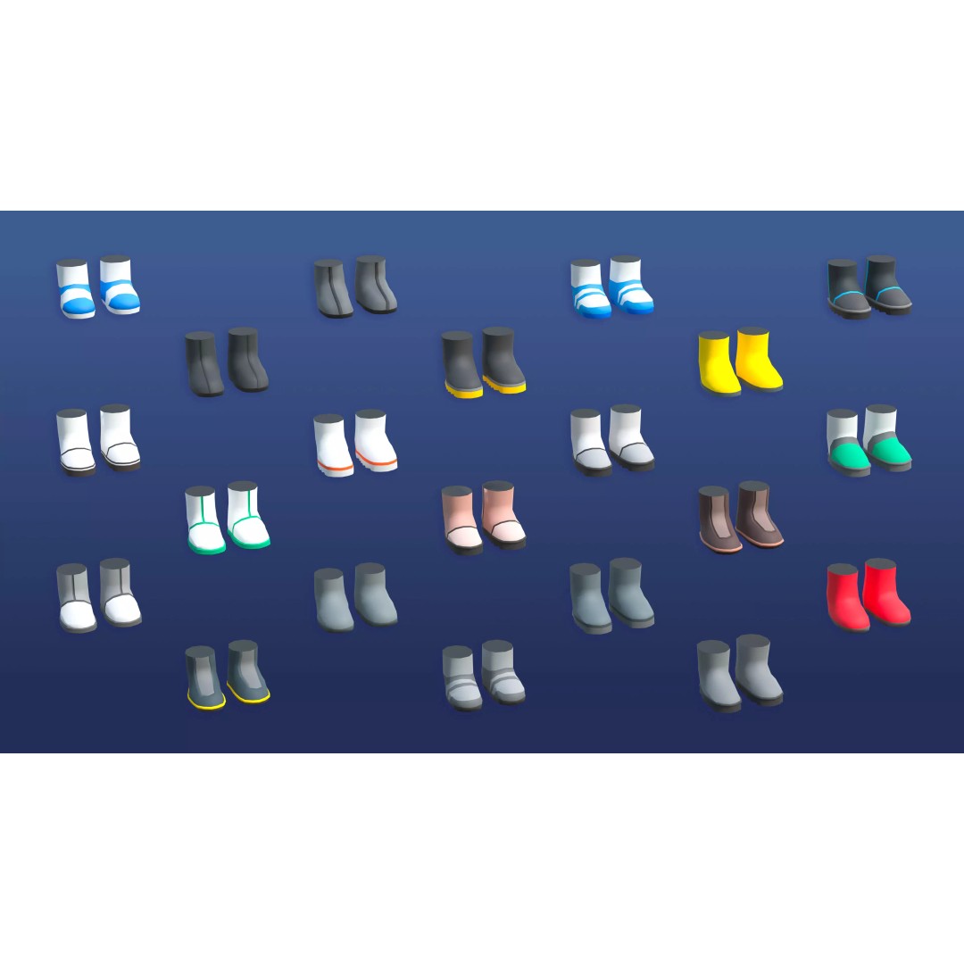 Astronaut Characters 3D Model – Low-Poly Game Asset, Rigged & Animated - View 21