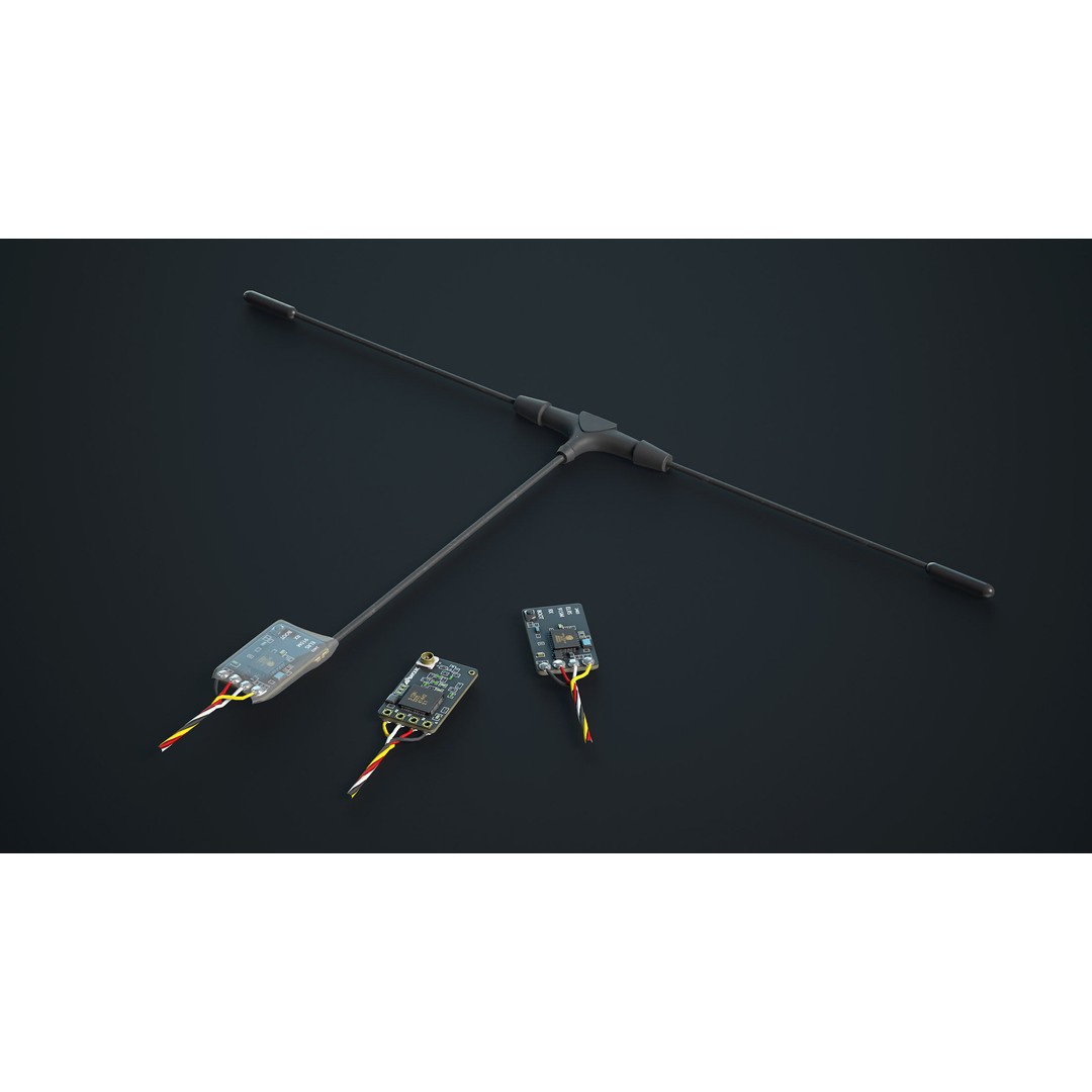 FPV Drone Parts 3D Model – Low Poly Components for Quadcopter - View 12