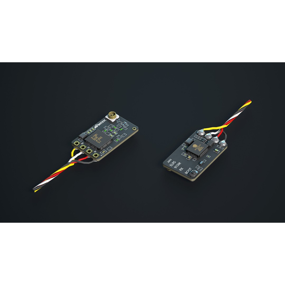 FPV Drone Parts 3D Model – Low Poly Components for Quadcopter - View 13