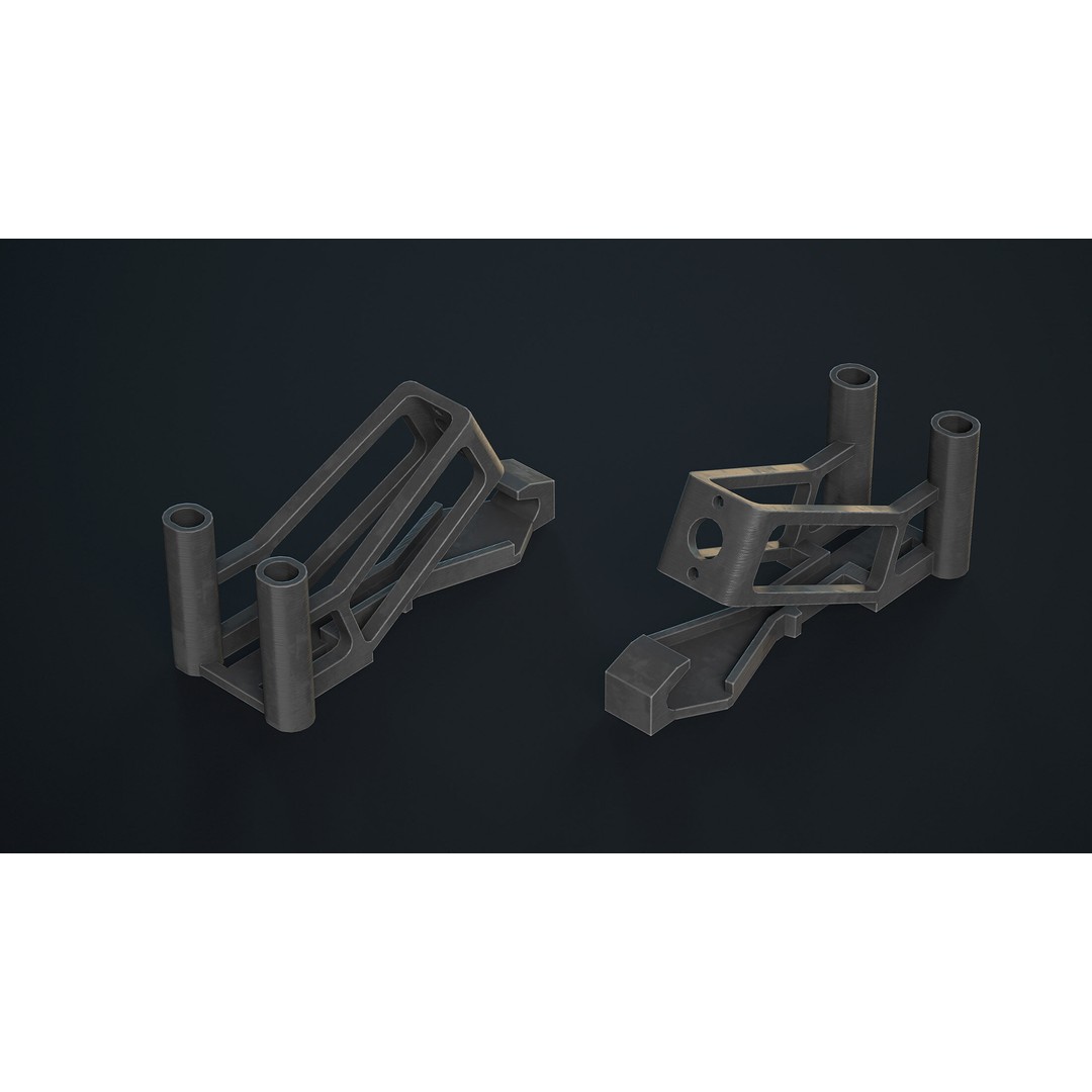 FPV Drone Parts 3D Model – Low Poly Components for Quadcopter - View 21