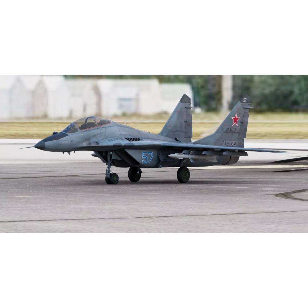 Mikoyan MiG-29UB Fulcrum B/C 3D Model – Game Ready Aircraft, FBX, OBJ - View 7