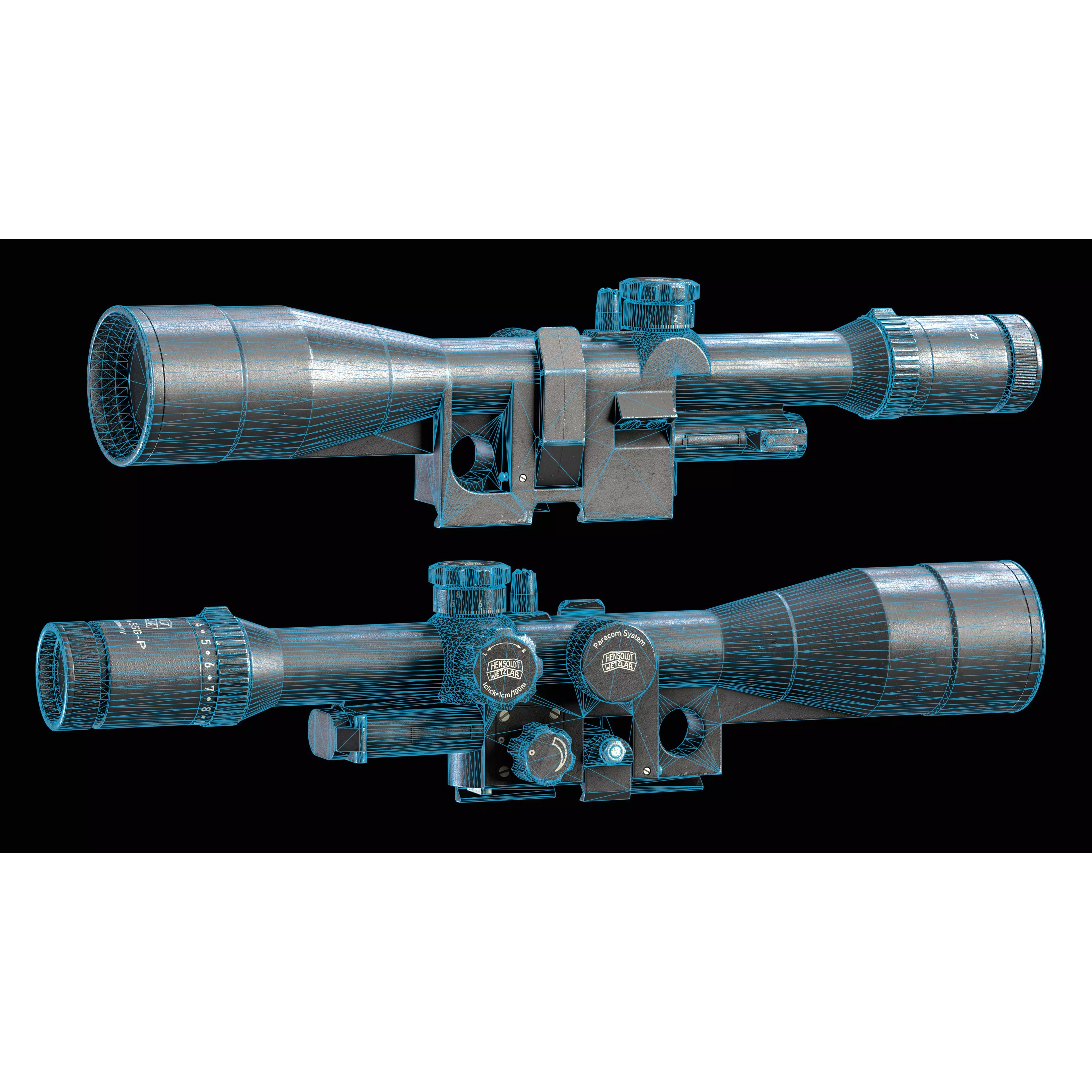 AWP Sniper L118 - Low-Poly Game-Ready 3D Model - View 27