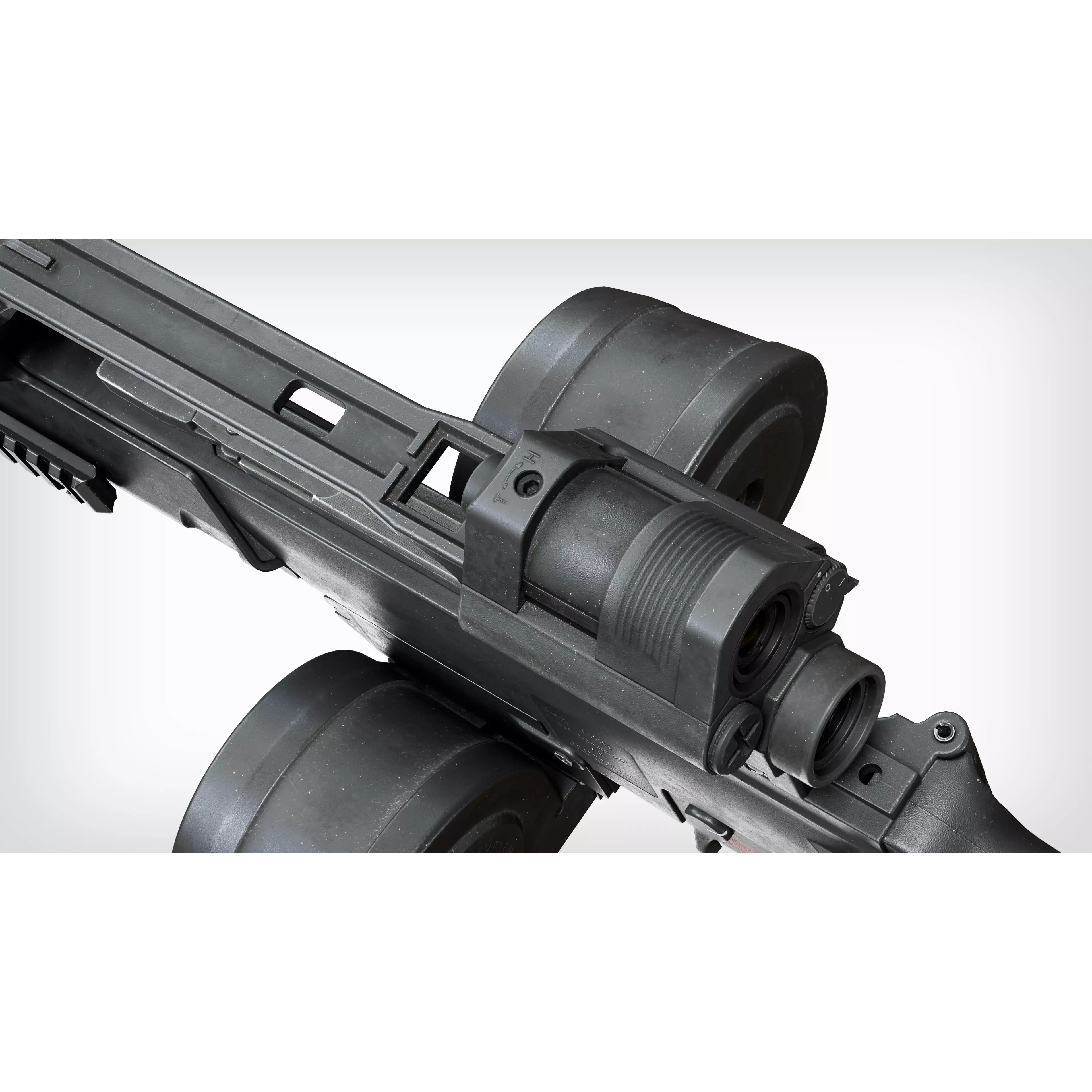 HK G36 Machine Gun - Low-Poly Game-Ready 3D Model - View 11