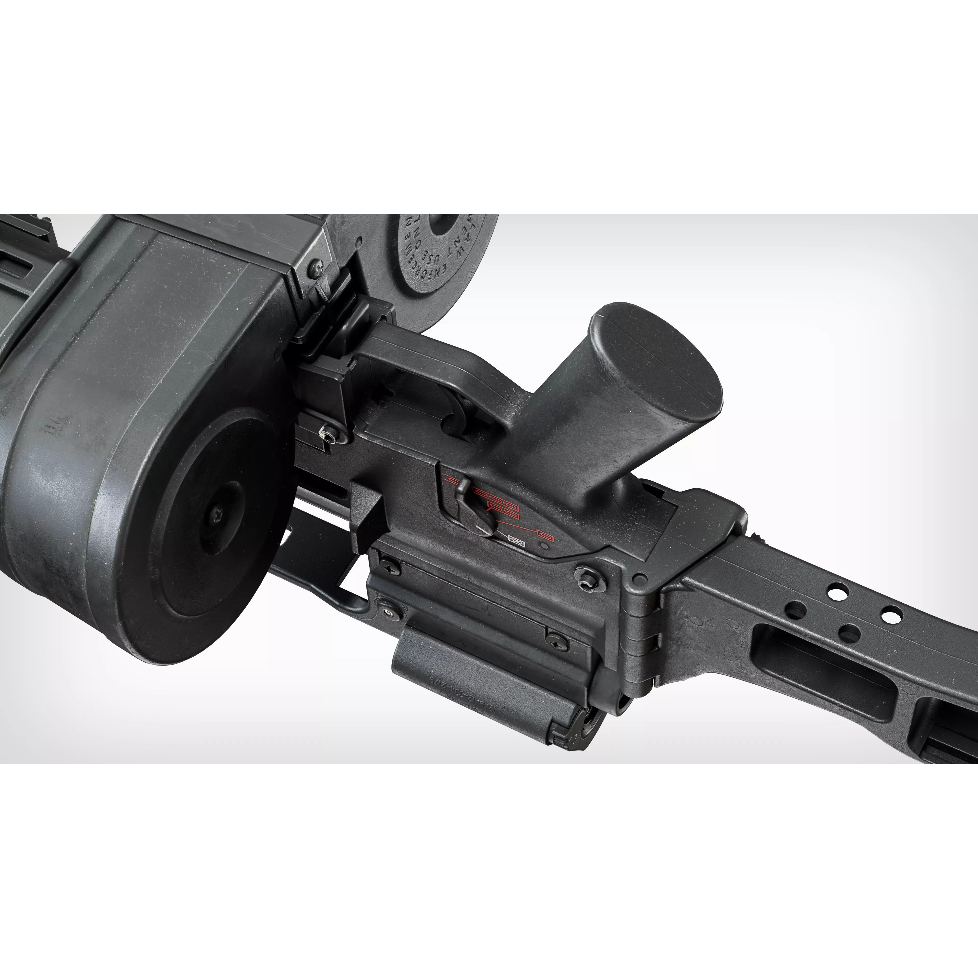 HK G36 Machine Gun - Low-Poly Game-Ready 3D Model - View 13