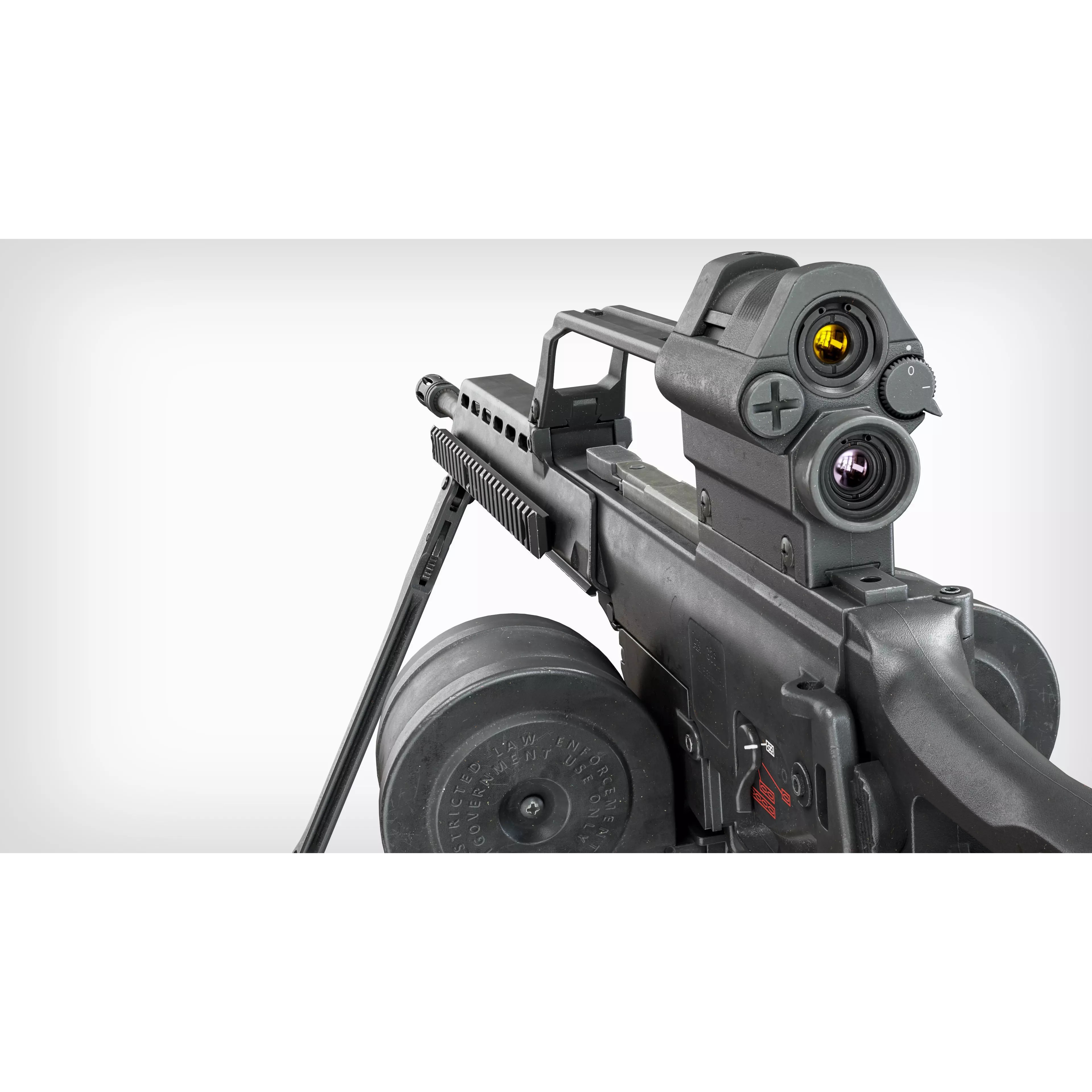 HK G36 Machine Gun - Low-Poly Game-Ready 3D Model - View 5