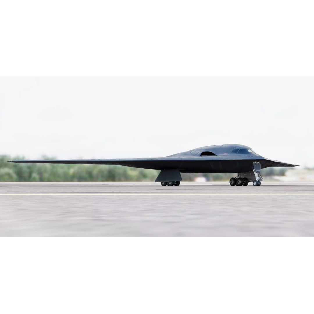 Northrop B-2 Spirit Bomber 3D Model – High-Resolution PBR Asset, FBX, OBJ - View 3