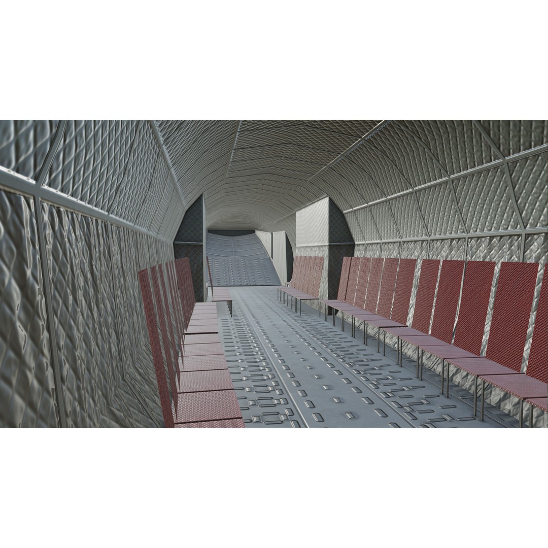 C130 Super Hercules 3D Model – Low Poly Aircraft Asset, FBX
