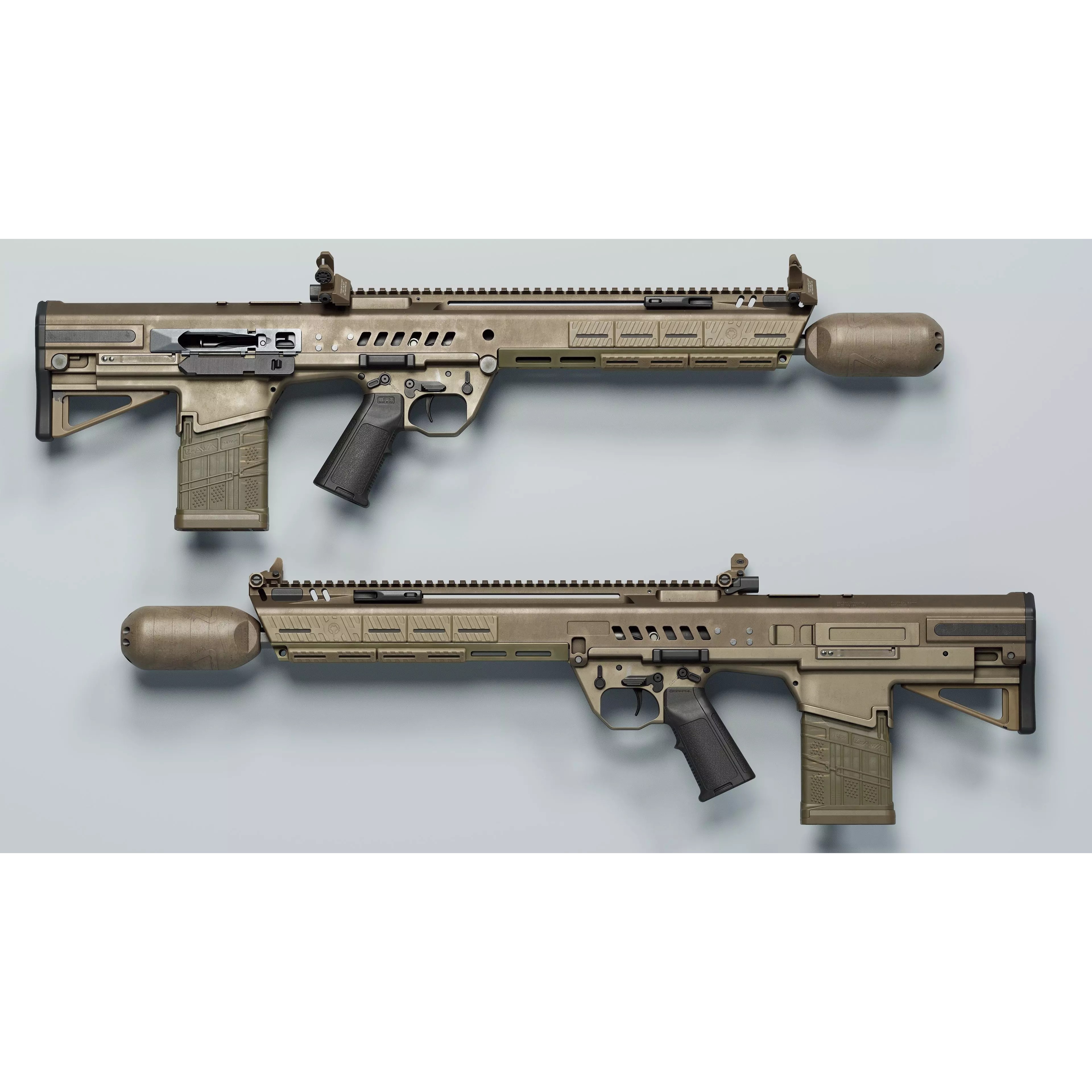 RM-277 - Low-Poly Game-Ready 3D Model - View 2