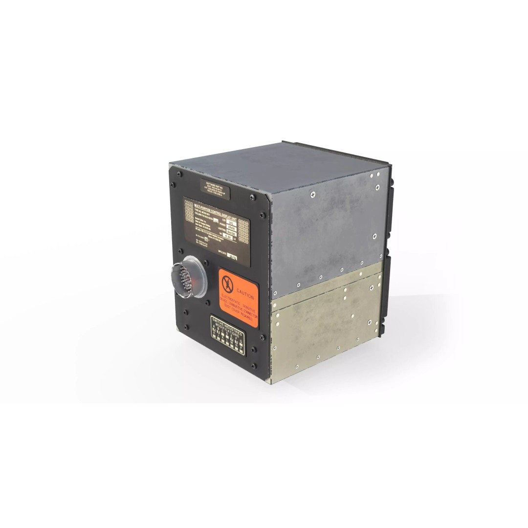 Control Display Units 3D Model – High Detail Military & Civilian Asset, FBX - View 10