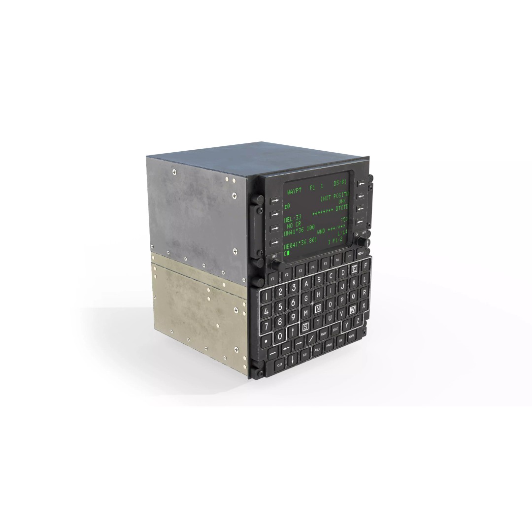 Control Display Units 3D Model – High Detail Military & Civilian Asset, FBX - View 11