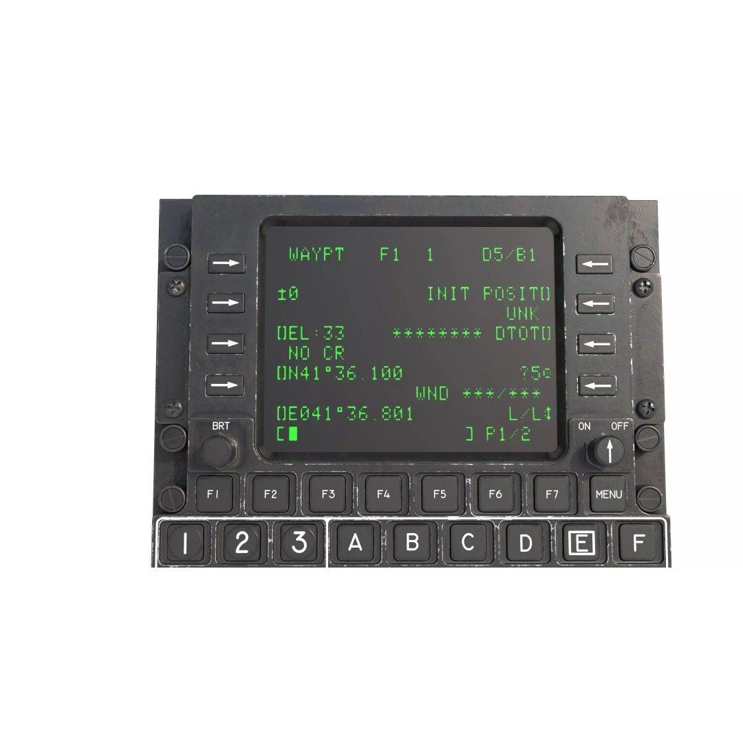 Control Display Units 3D Model – High Detail Military & Civilian Asset, FBX - View 12