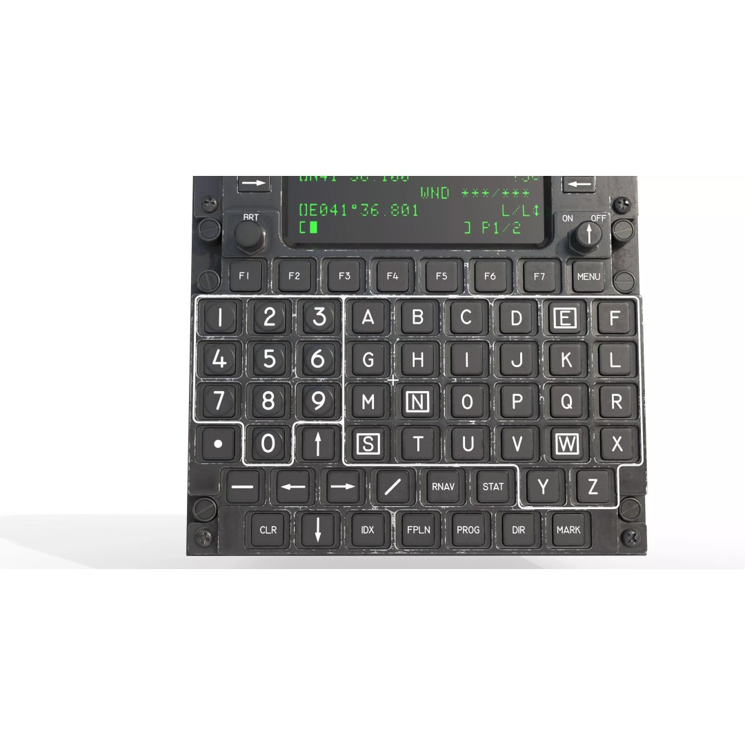 Control Display Units 3D Model – High Detail Military & Civilian Asset, FBX - View 13