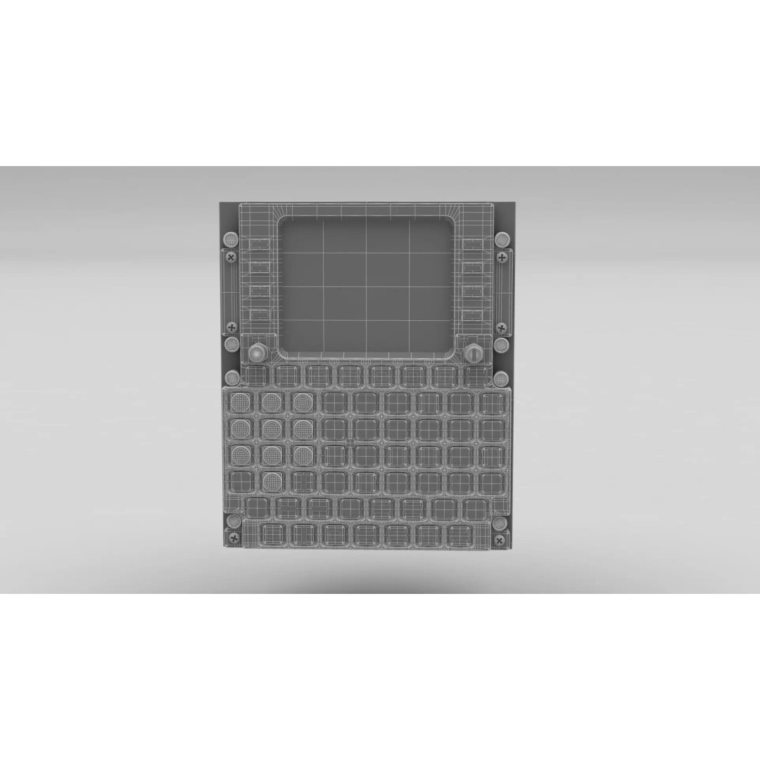 Control Display Units 3D Model – High Detail Military & Civilian Asset, FBX - View 14
