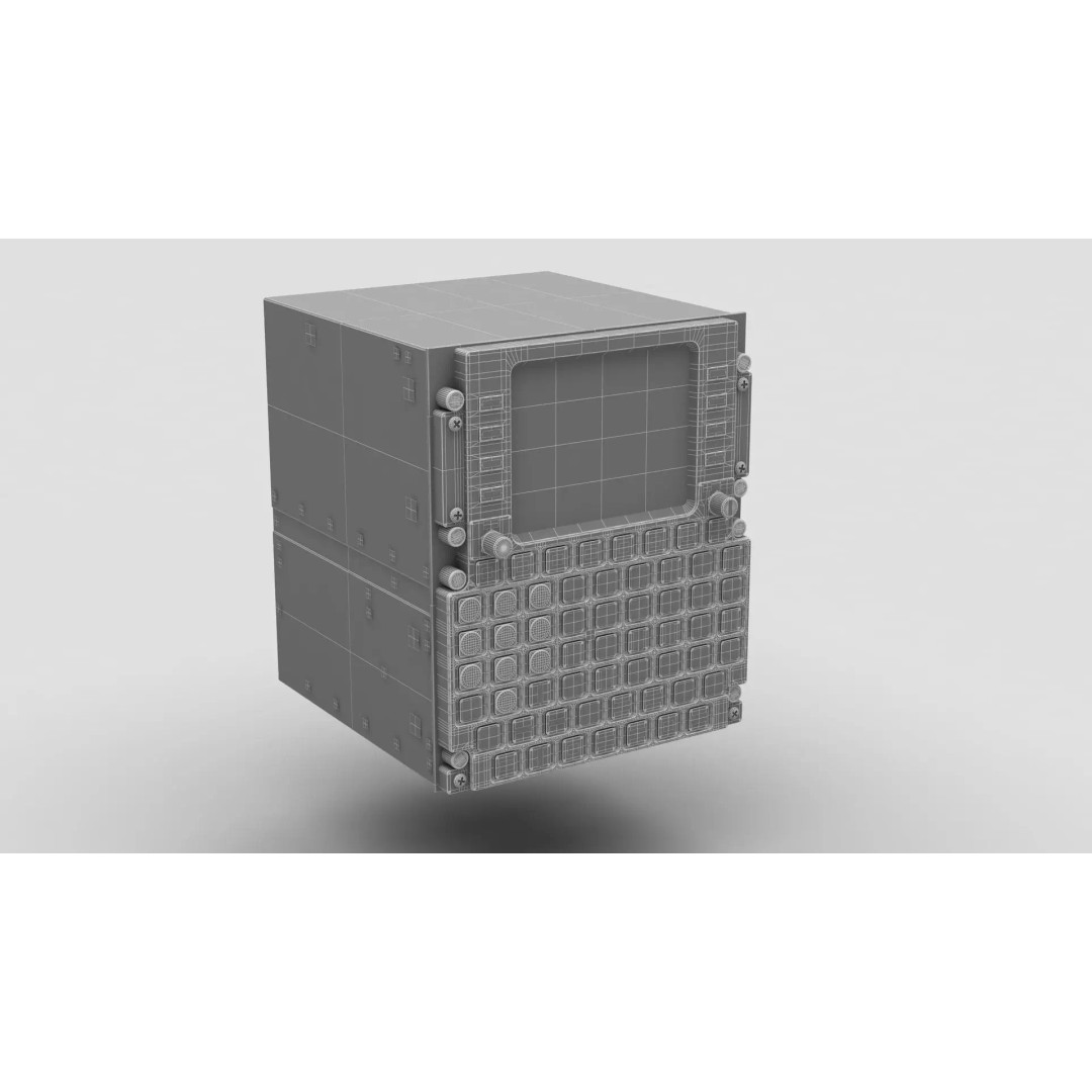 Control Display Units 3D Model – High Detail Military & Civilian Asset, FBX - View 15