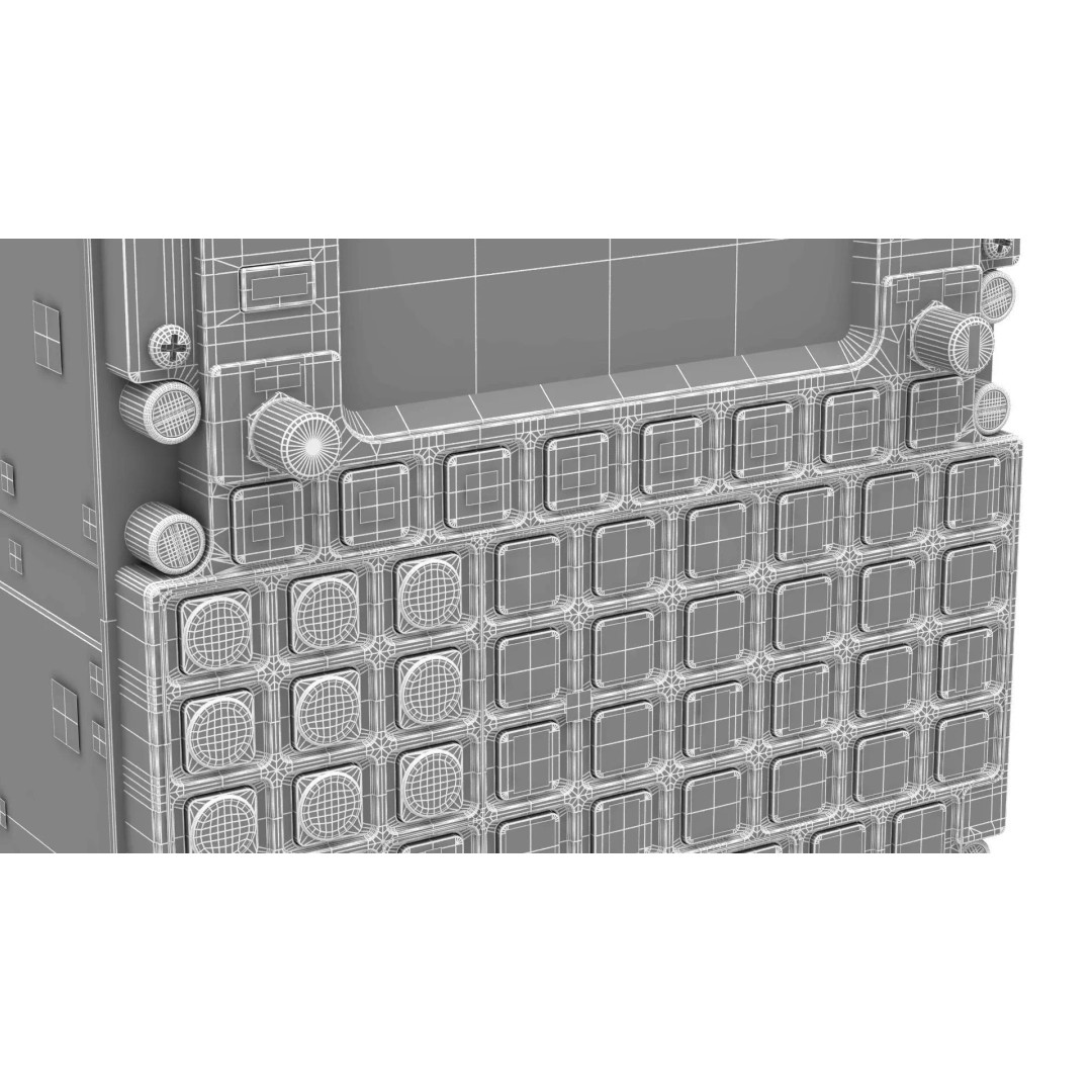 Control Display Units 3D Model – High Detail Military & Civilian Asset, FBX - View 16