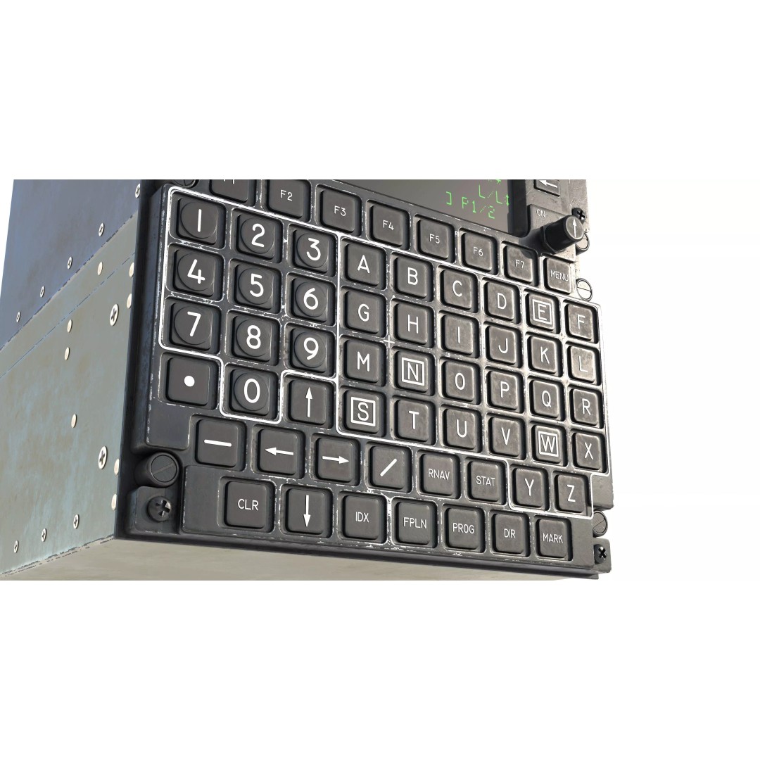 Control Display Units 3D Model – High Detail Military & Civilian Asset, FBX - View 4