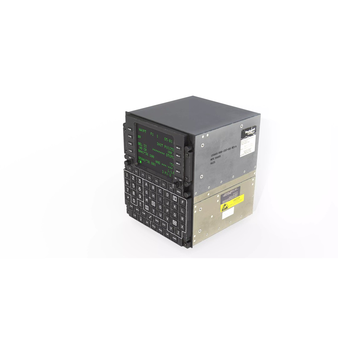 Control Display Units 3D Model – High Detail Military & Civilian Asset, FBX - View 7
