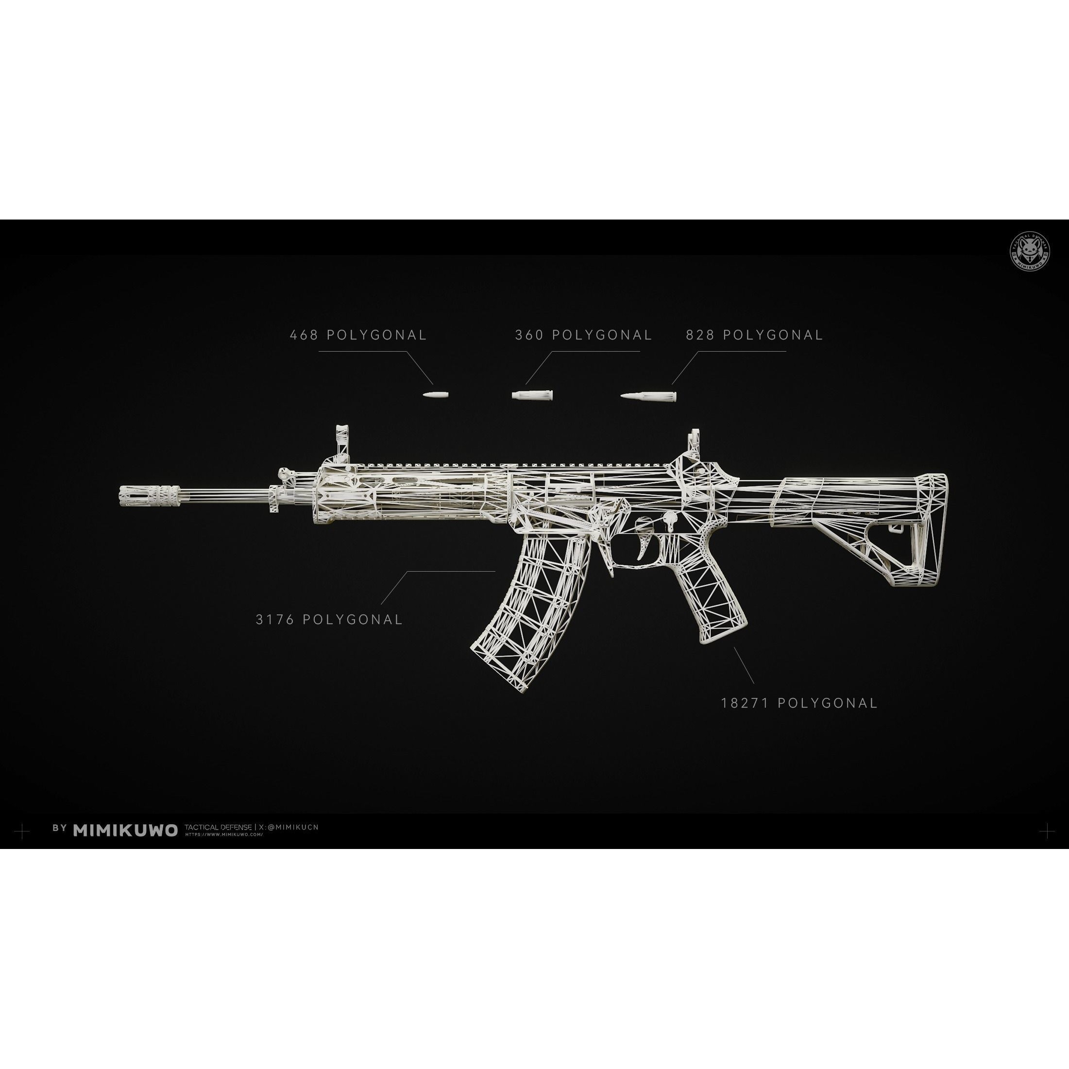 QBZ191 And 192 - Low-Poly Game-Ready 3D Model