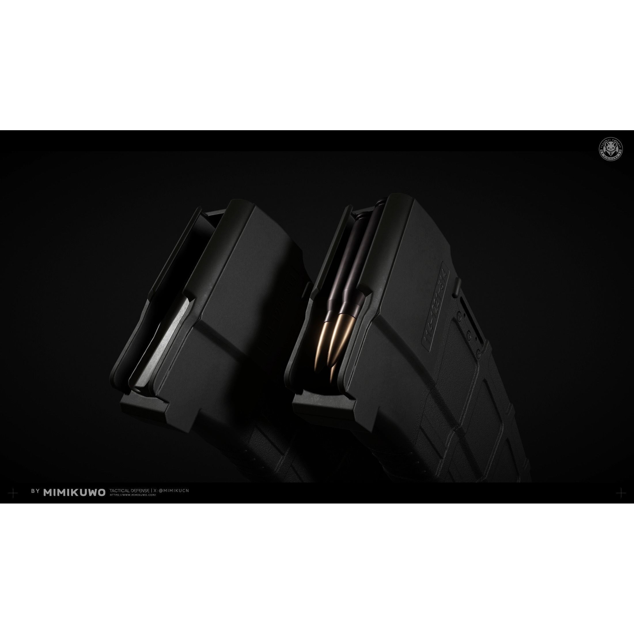 QBZ191 And 192 - Low-Poly Game-Ready 3D Model - View 6