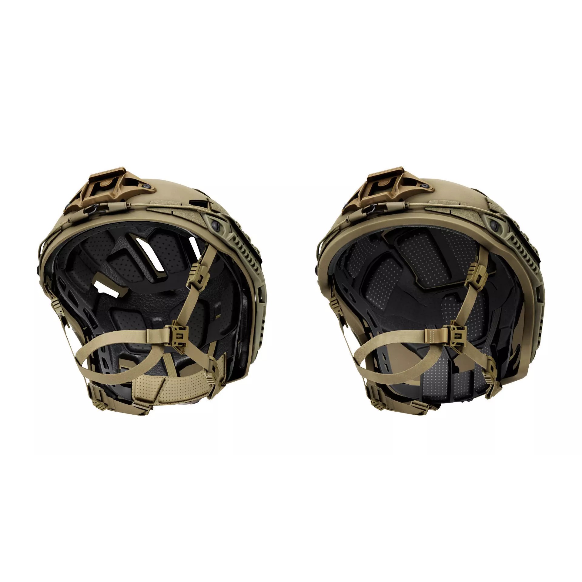 GALVION Caiman Bump and Ballistic Helmet - Low-Poly Game-Ready 3D Model - View 5