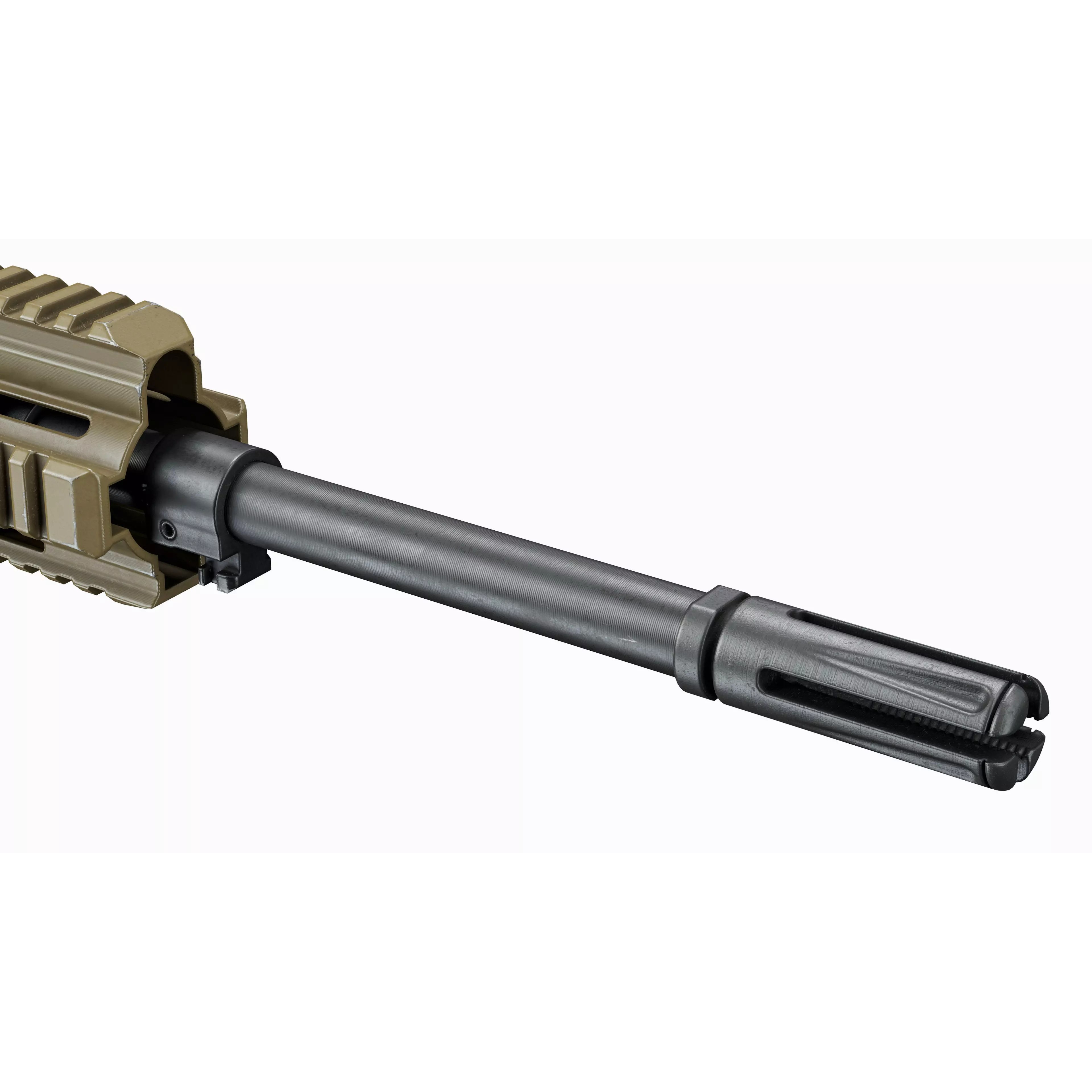 AR 15 Tactical Modular Handguards - Low-Poly Game-Ready 3D Model - View 14