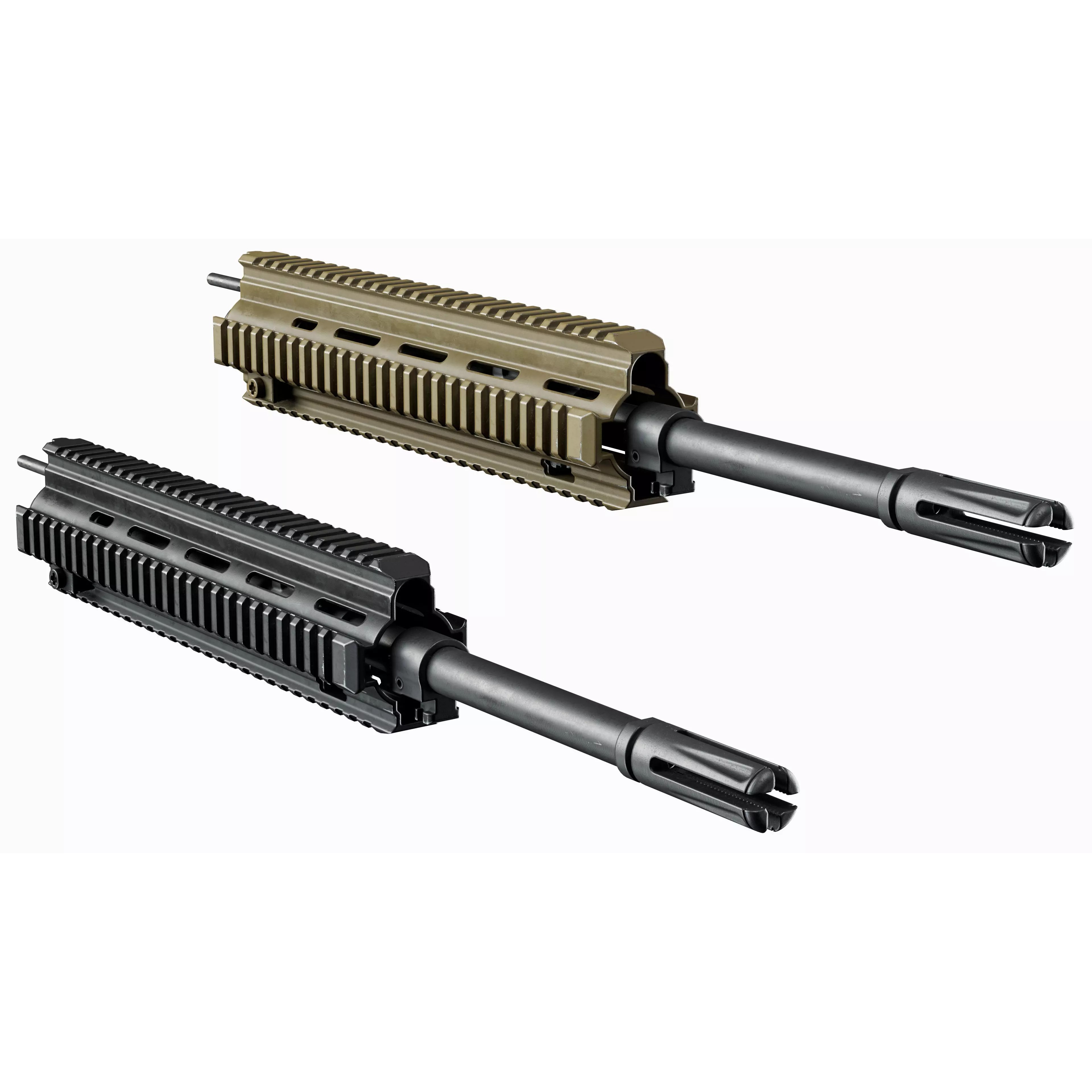 AR 15 Tactical Modular Handguards - Low-Poly Game-Ready 3D Model - View 7