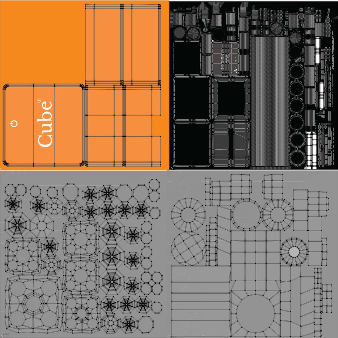 Aurelia X6 v2 Pro Drone 3D Model – PBR Textured, FBX, OBJ, Blender - View 22