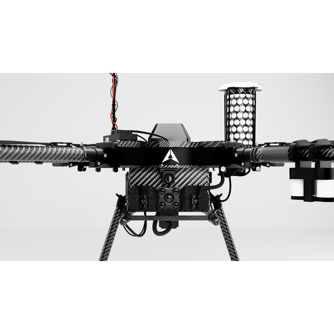 Aurelia X6 v2 Pro Drone 3D Model – PBR Textured, FBX, OBJ, Blender - View 3
