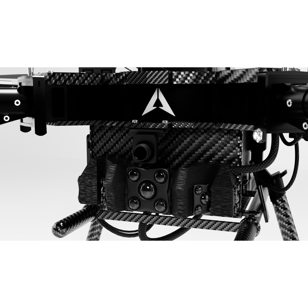 Aurelia X6 v2 Pro Drone 3D Model – PBR Textured, FBX, OBJ, Blender - View 6