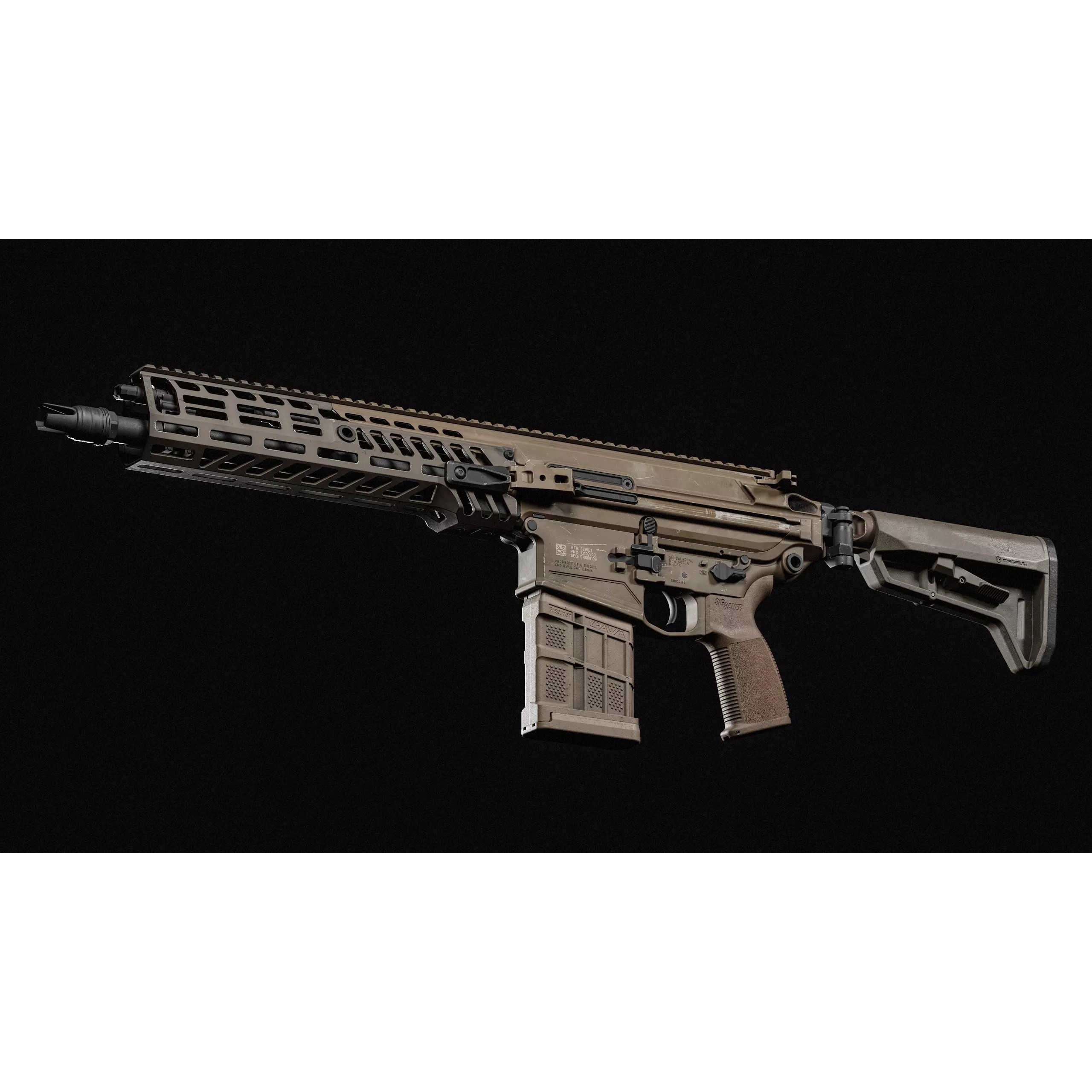 MCX Spear - Low-Poly Game-Ready 3D Model - View 2