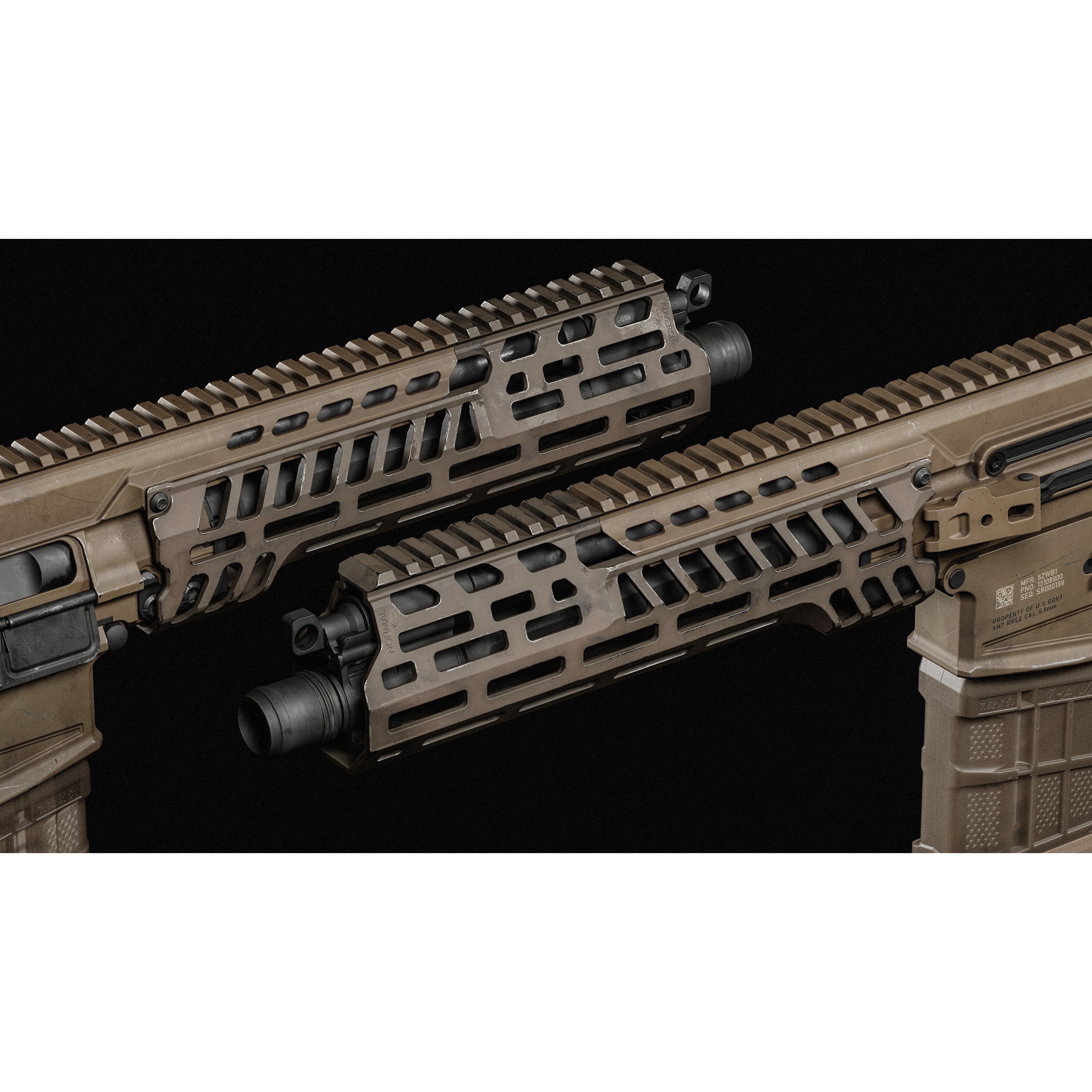 MCX Spear - Low-Poly Game-Ready 3D Model - View 21