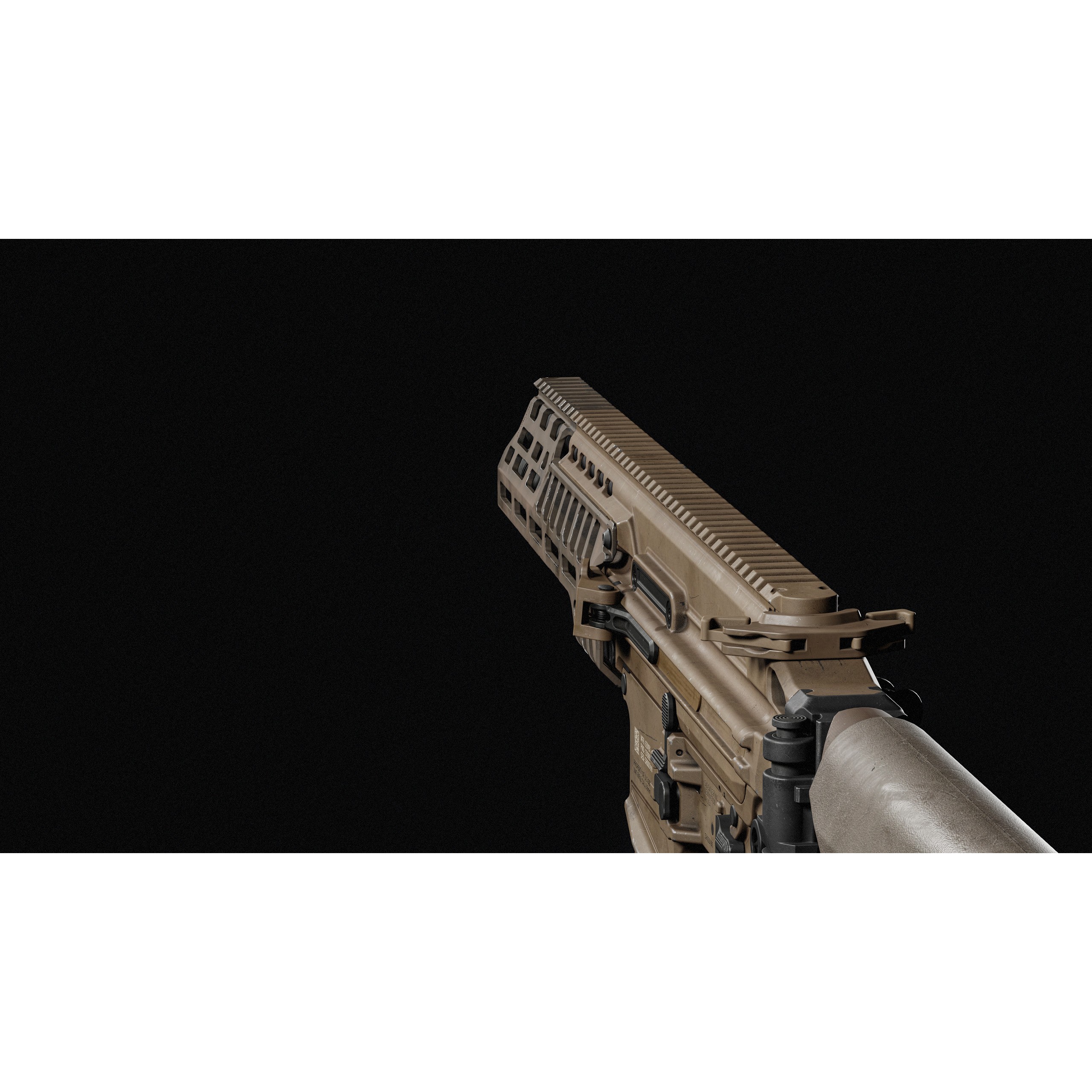 MCX Spear - Low-Poly Game-Ready 3D Model - View 24