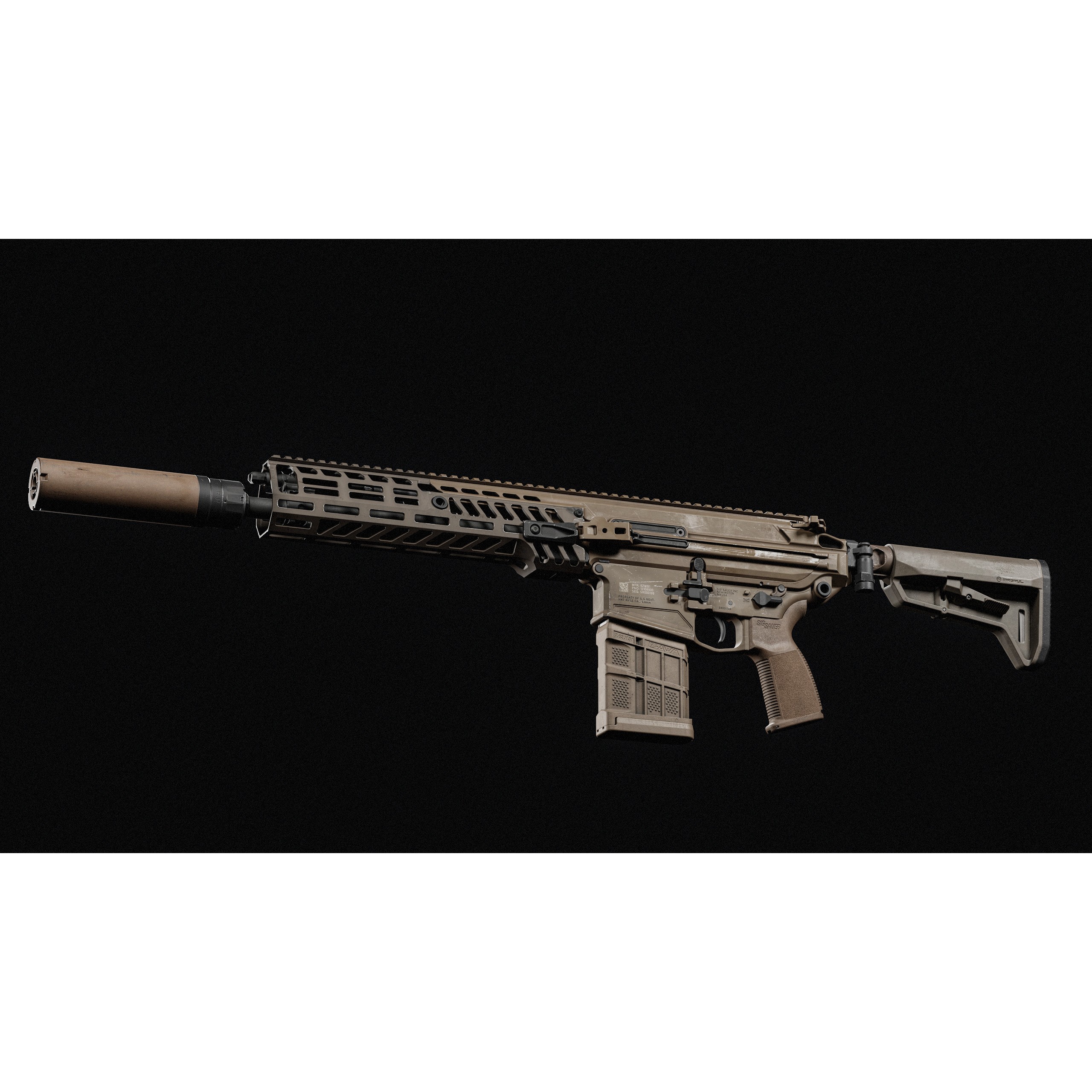 MCX Spear - Low-Poly Game-Ready 3D Model - View 26