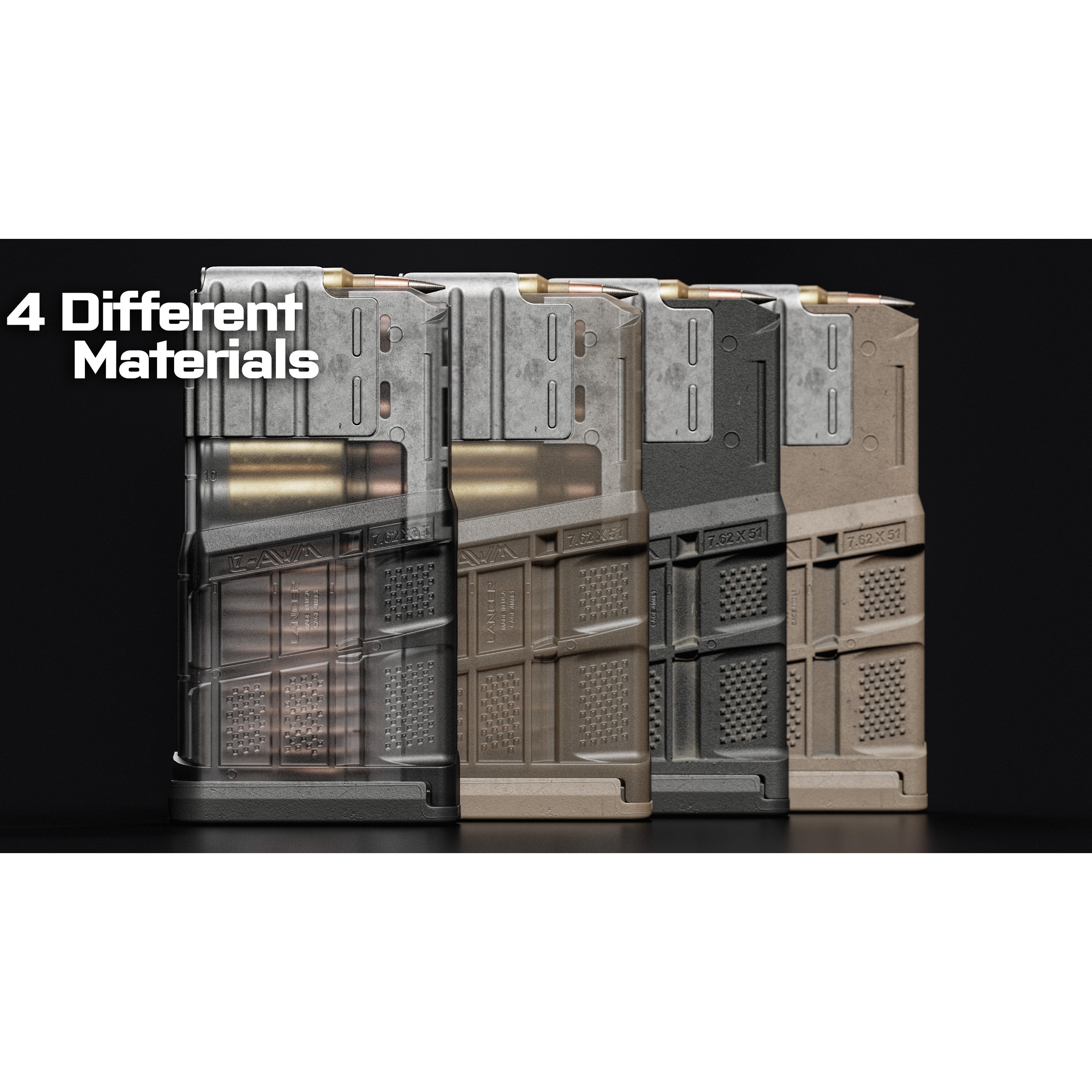 MCX Spear - Low-Poly Game-Ready 3D Model - View 4