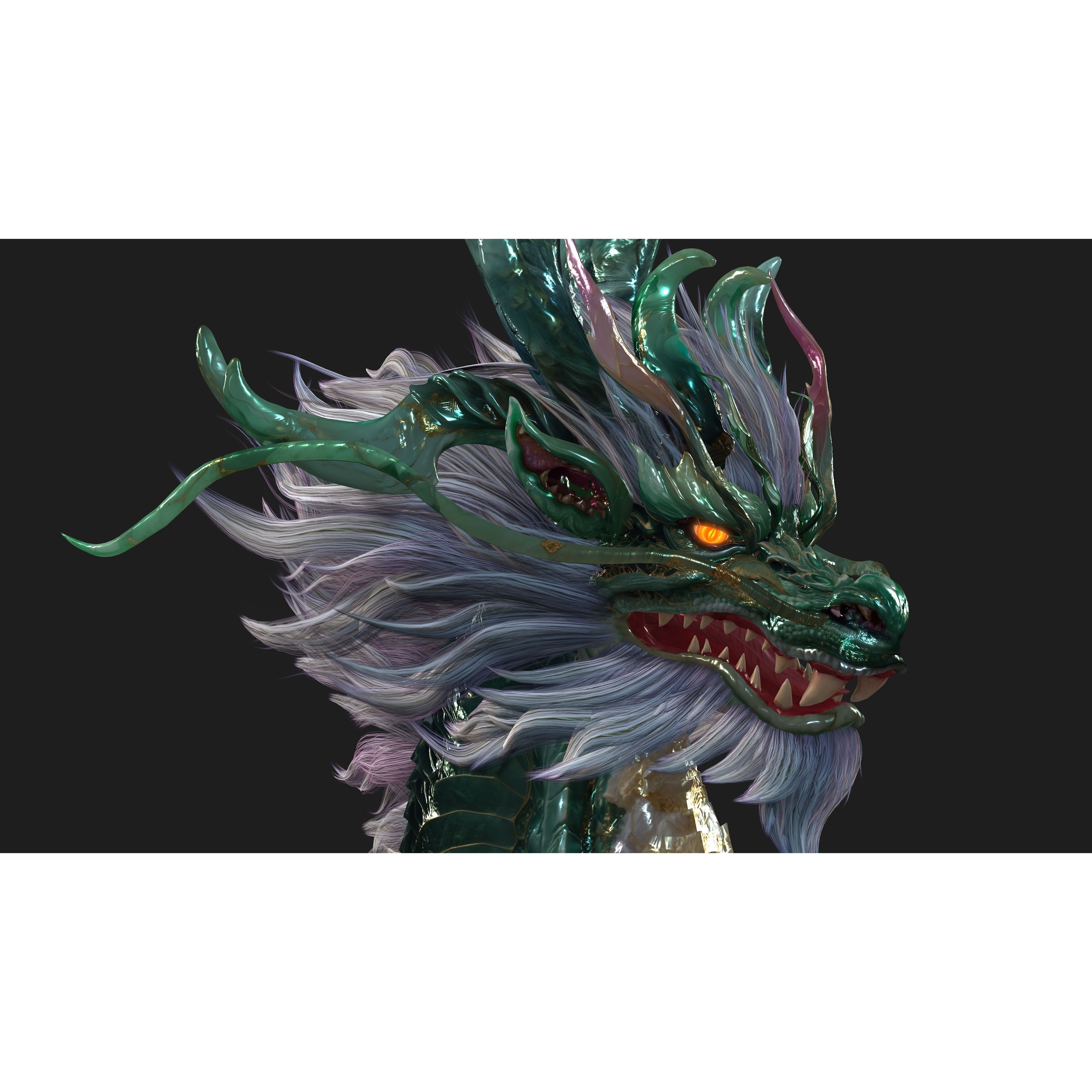 Qilin-C8 - Game-Ready 3D Model - View 14