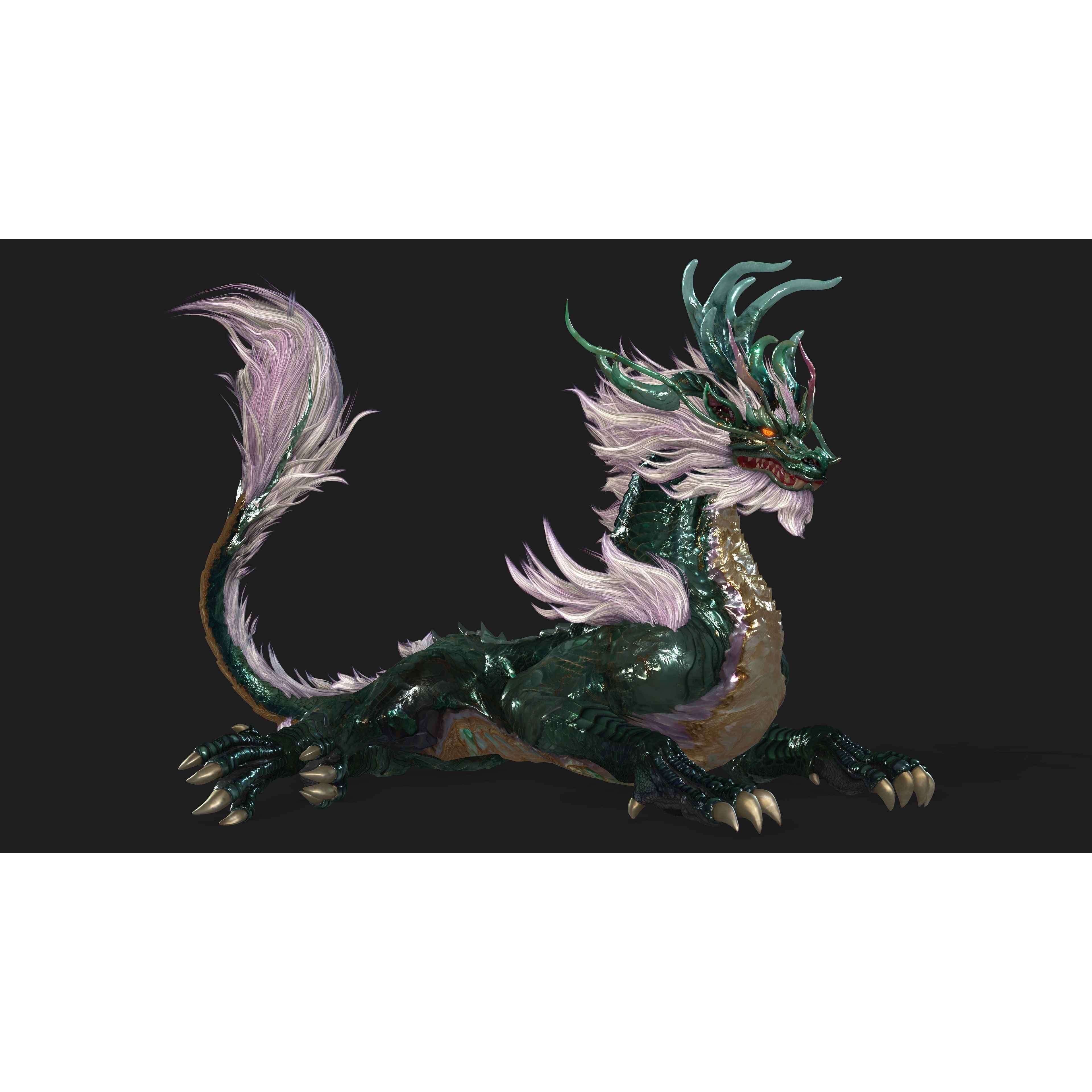 Qilin-C8 - Game-Ready 3D Model - View 16