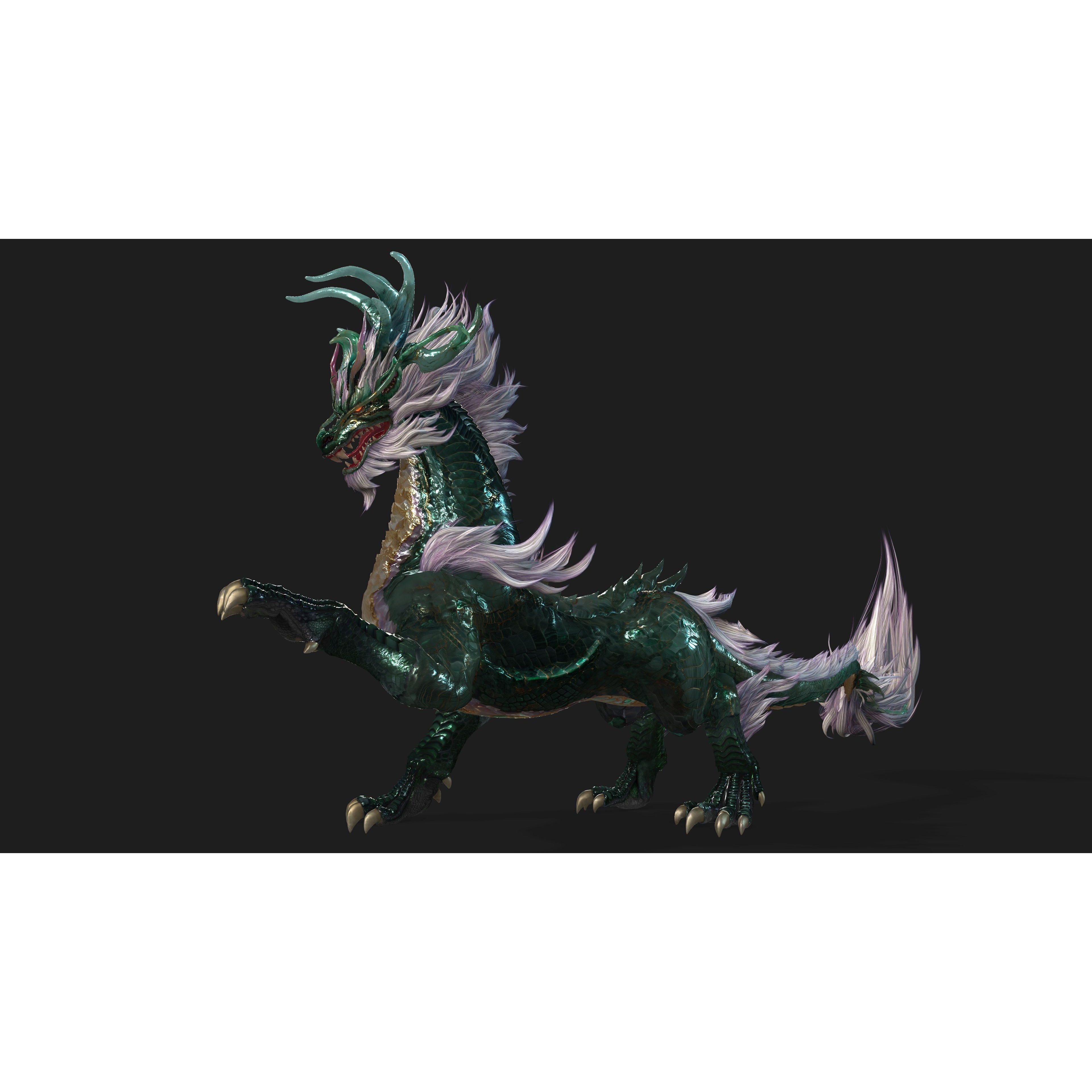 Qilin-C8 - Game-Ready 3D Model - View 18