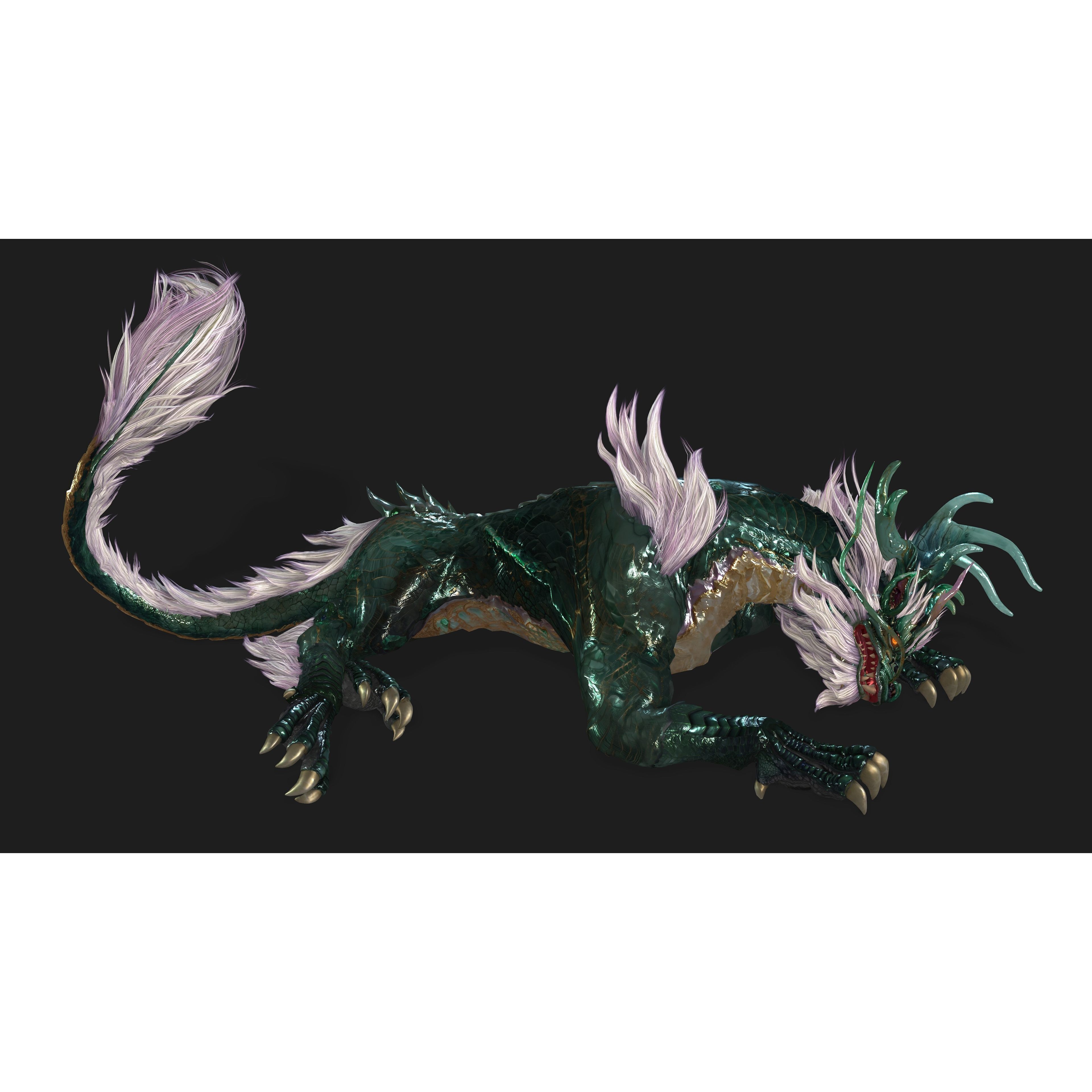 Qilin-C8 - Game-Ready 3D Model - View 19