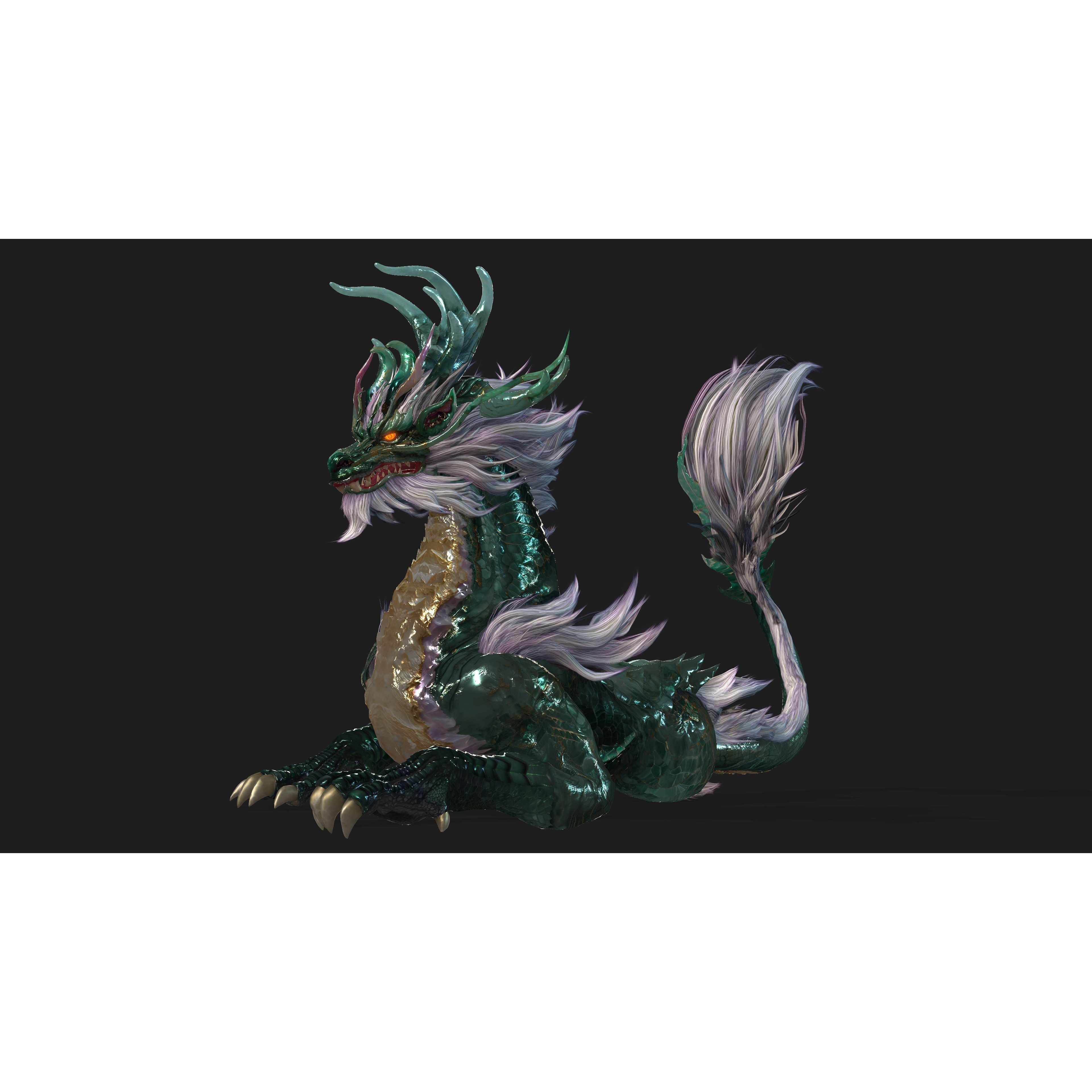 Qilin-C8 - Game-Ready 3D Model - View 21