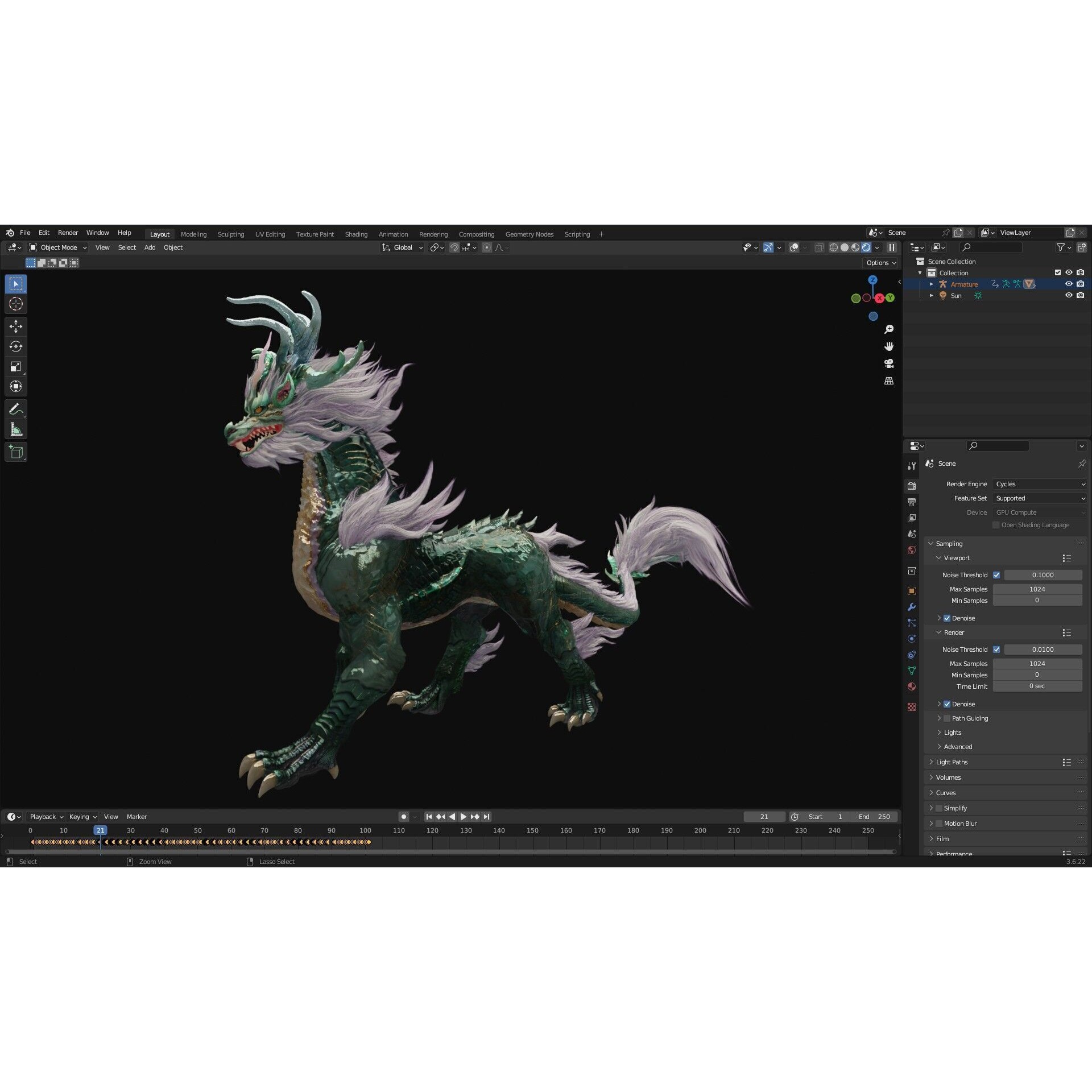 Qilin-C8 - Game-Ready 3D Model - View 25